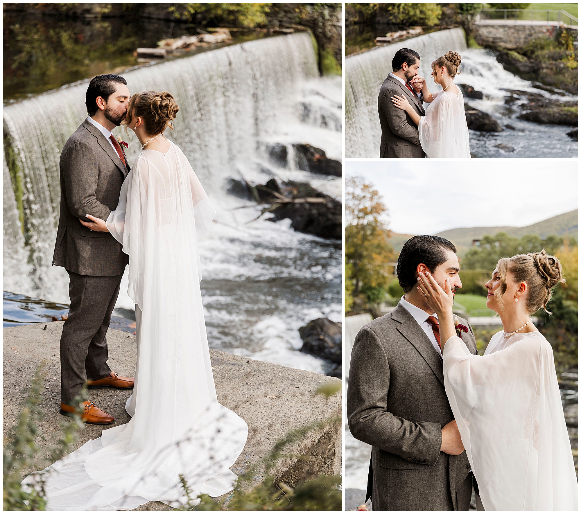 chic roundhouse wedding in beacon, ny