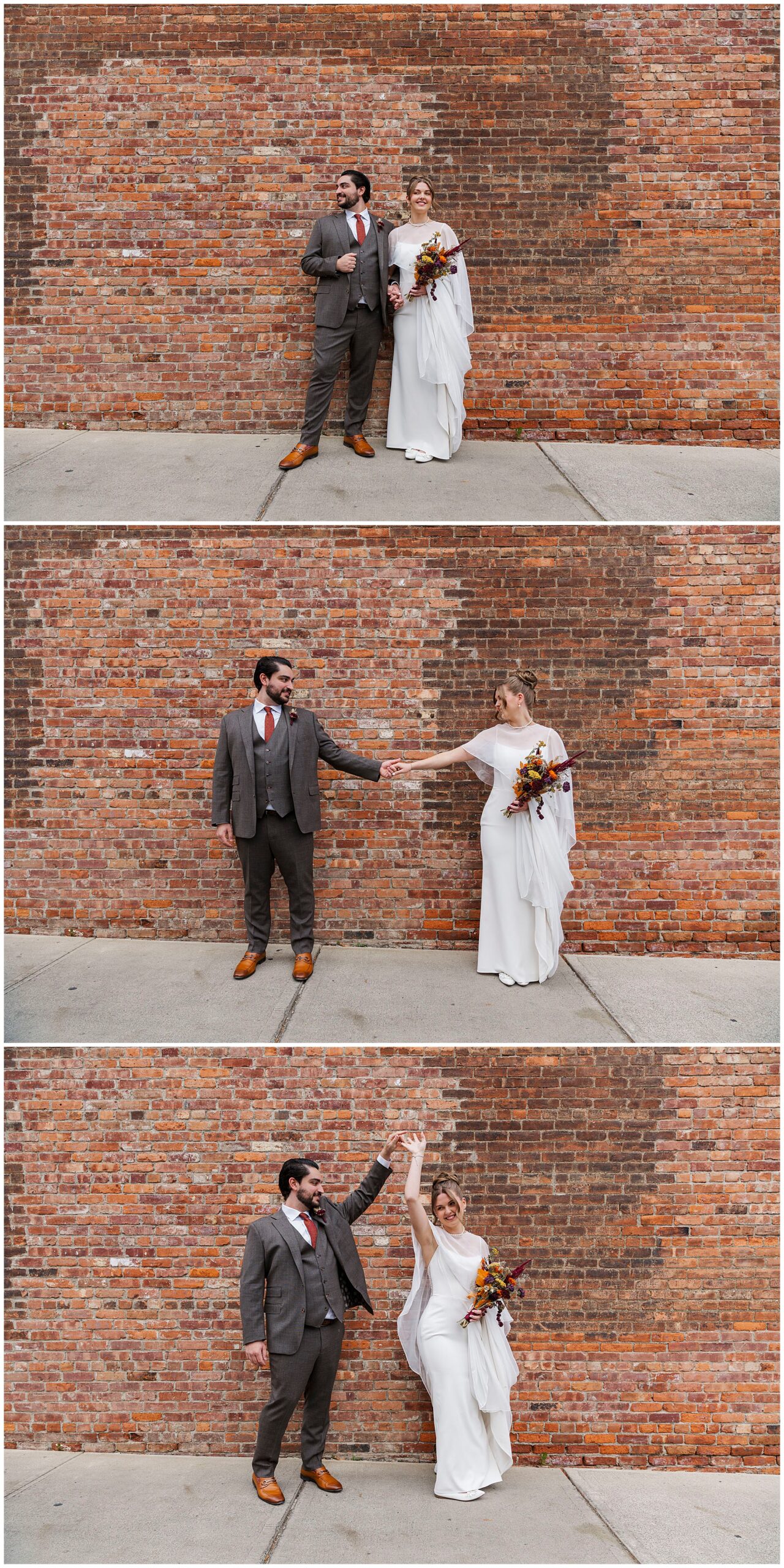 colorful roundhouse wedding in beacon, ny