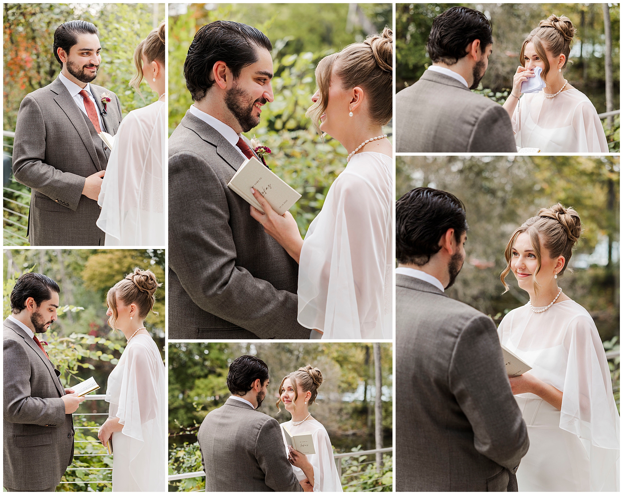 heartfelt roundhouse wedding in beacon, ny