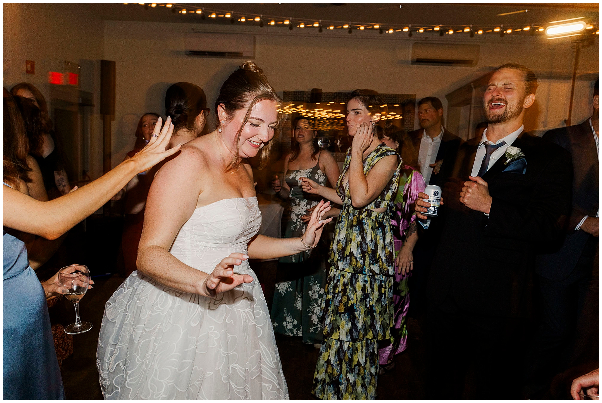 fun hudson valley garrison wedding