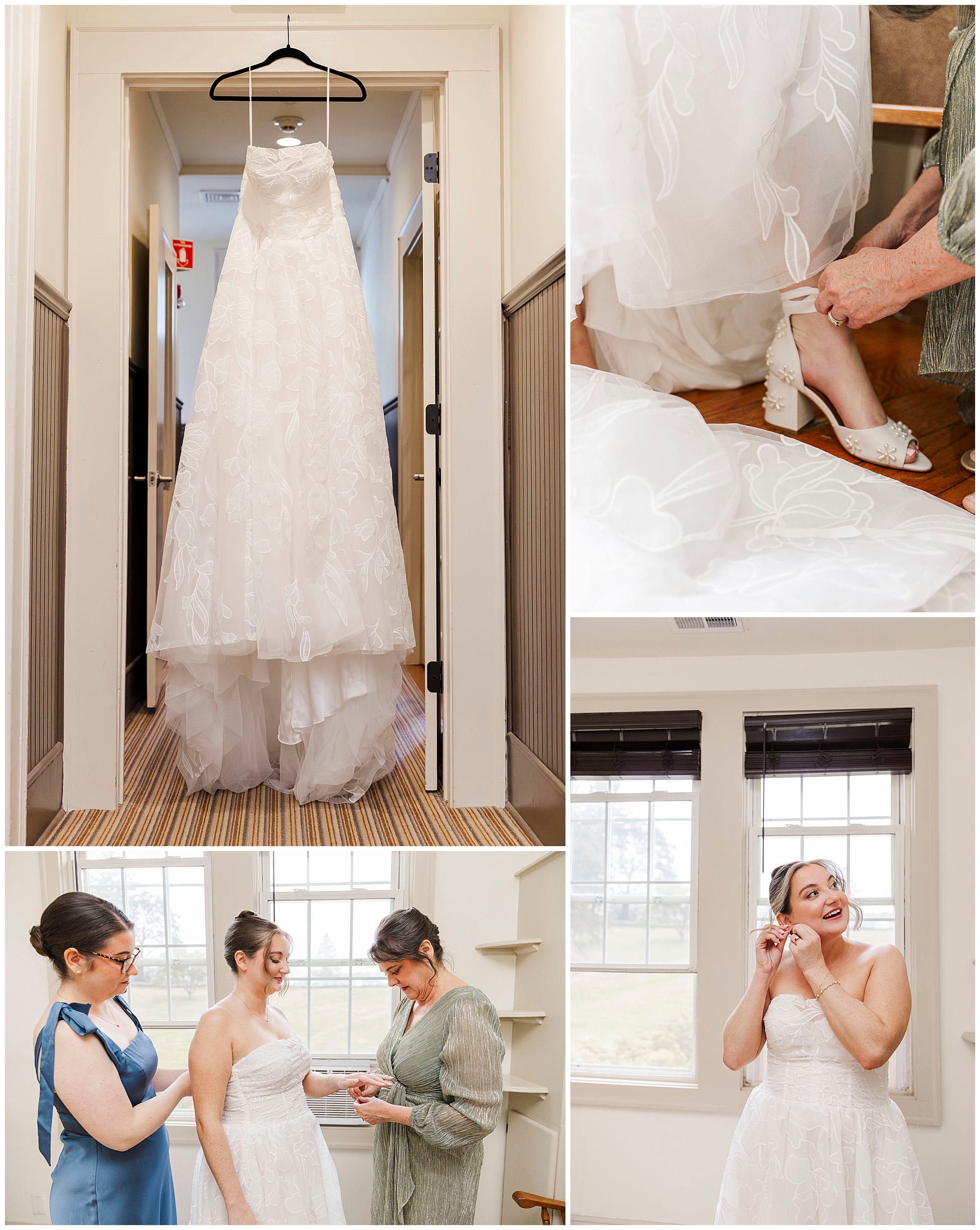 modern hudson valley garrison wedding