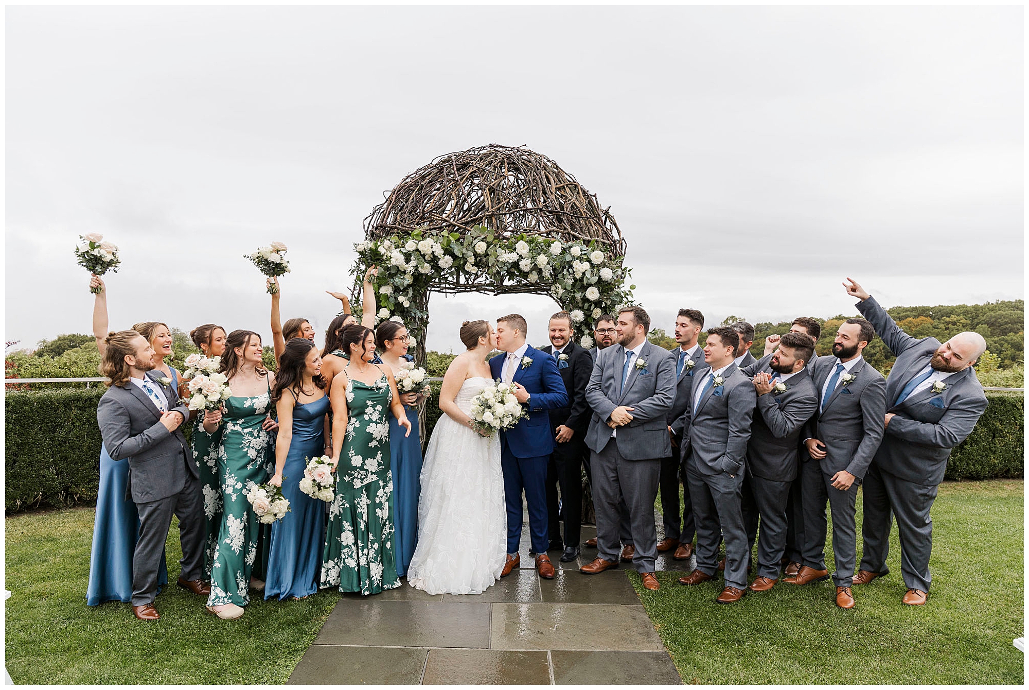 lovely hudson valley garrison wedding