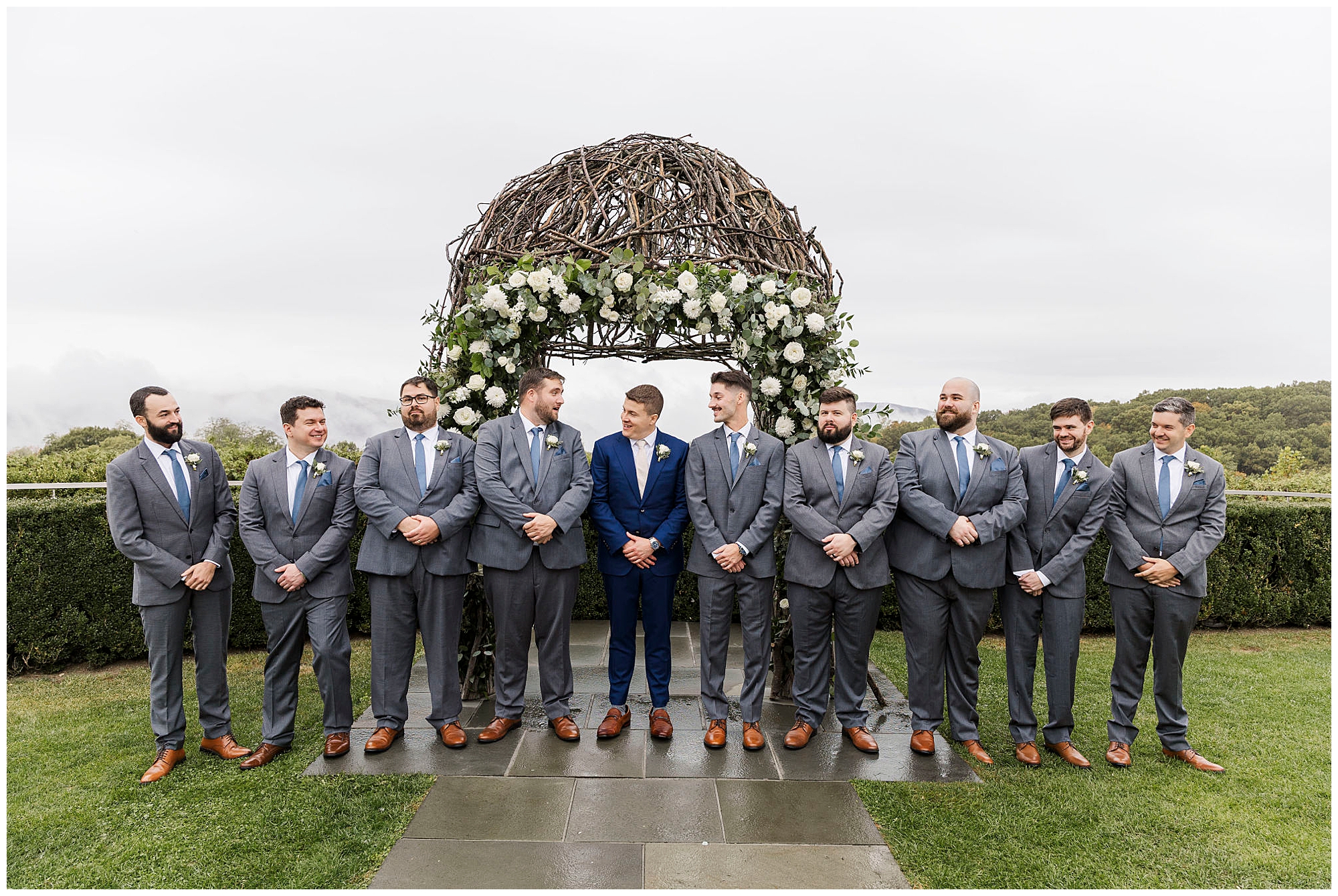 personal hudson valley garrison wedding