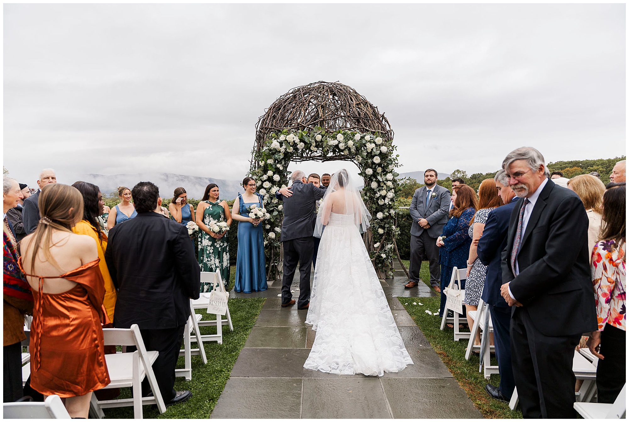 dazzling hudson valley garrison wedding