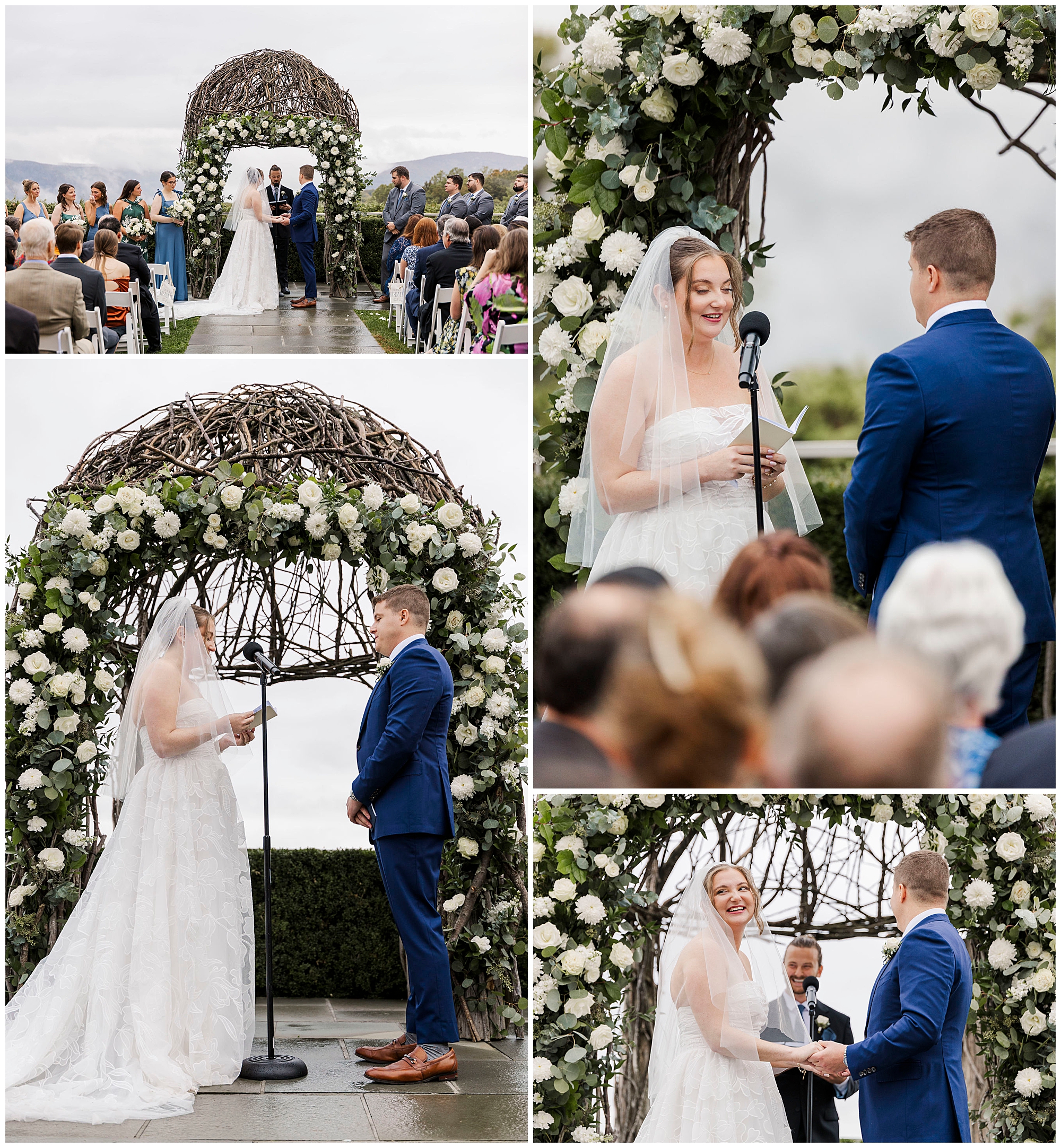 striking hudson valley garrison wedding