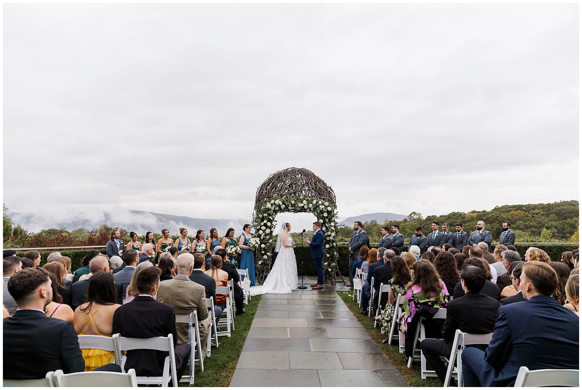 sensational hudson valley garrison wedding