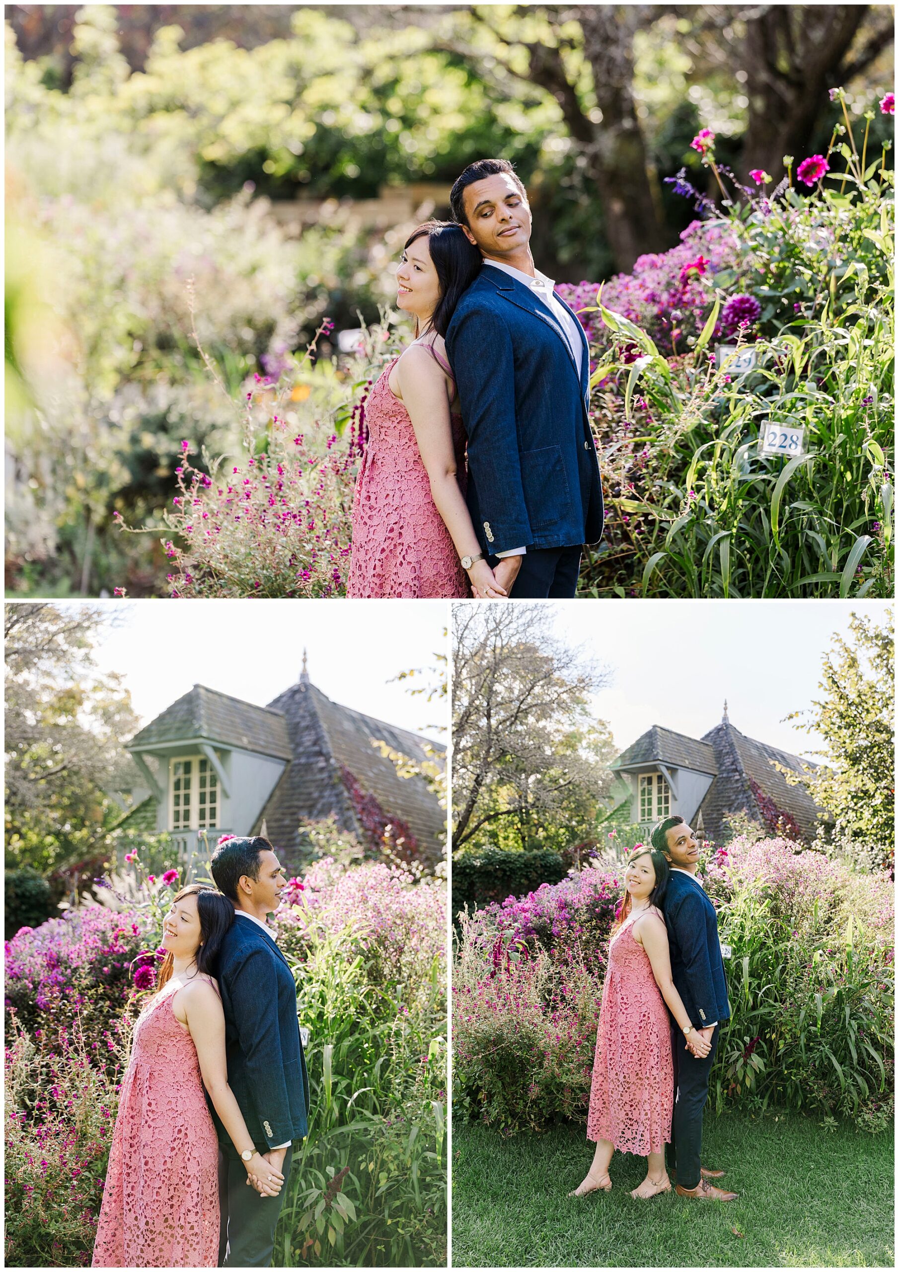 fabulous engagement shoot at stonecrop gardens