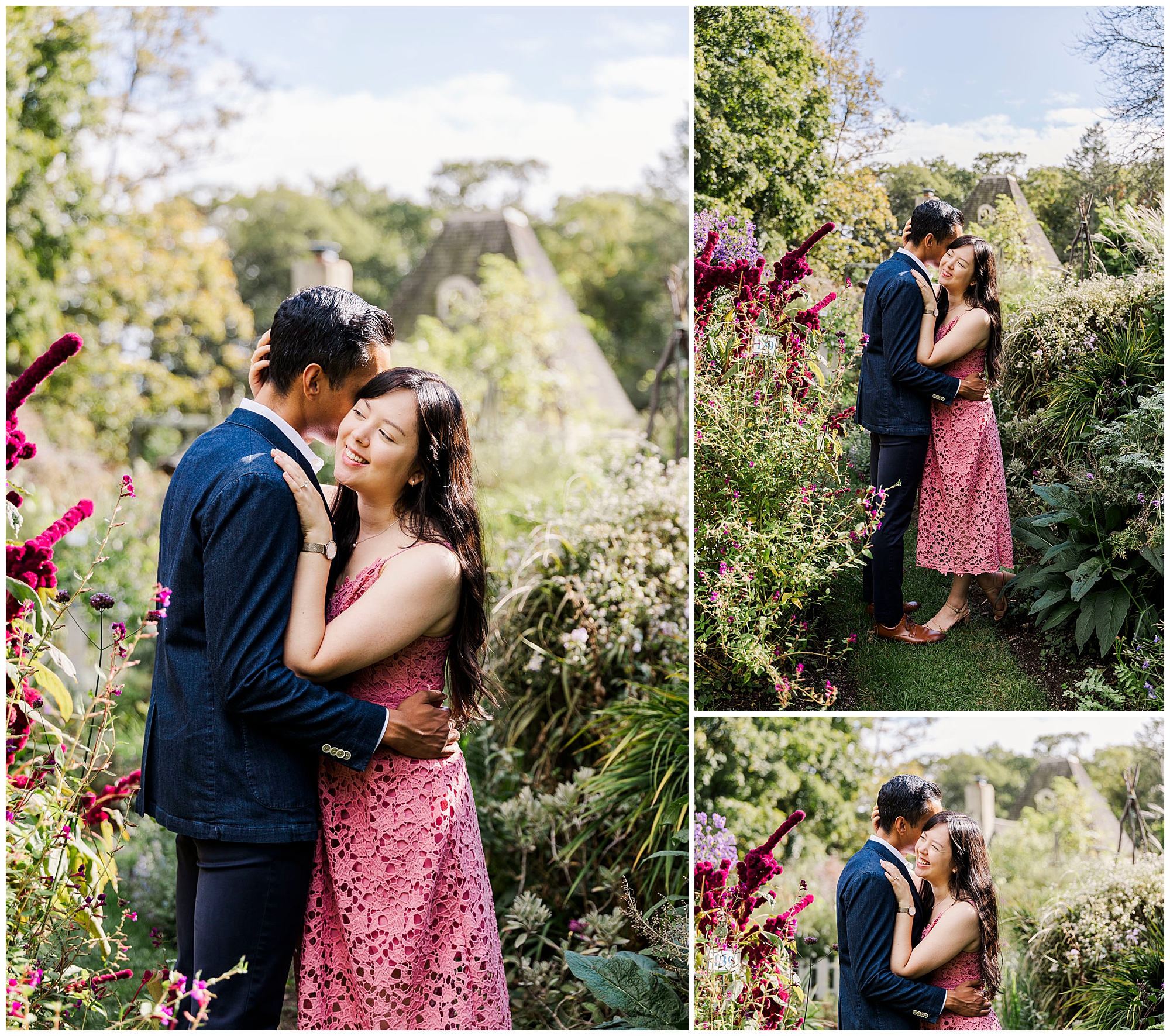 awesome engagement shoot at stonecrop gardens