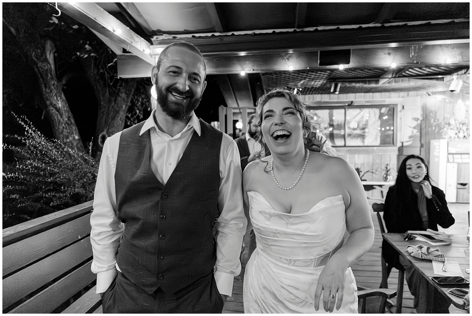 Magical Urban Cowboy Lodge wedding