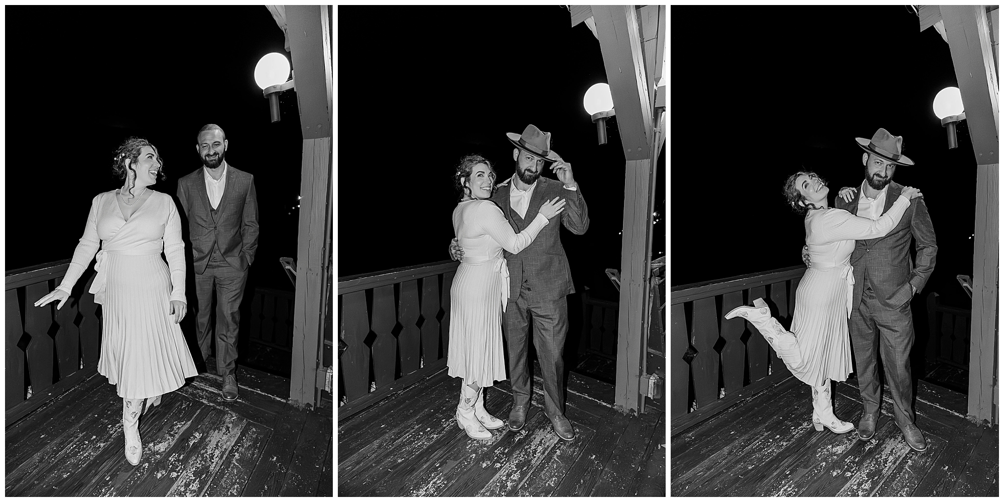 Timeless Urban Cowboy Lodge wedding