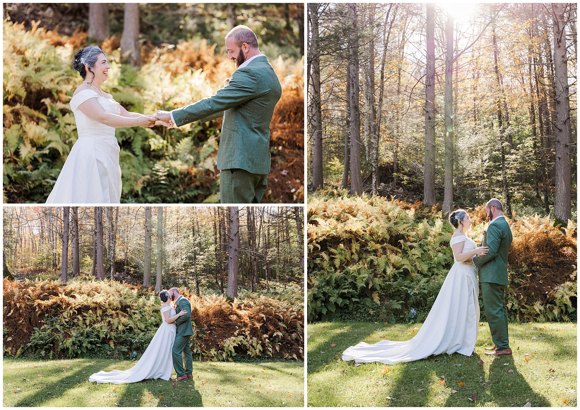 Urban Cowboy Lodge wedding in fall