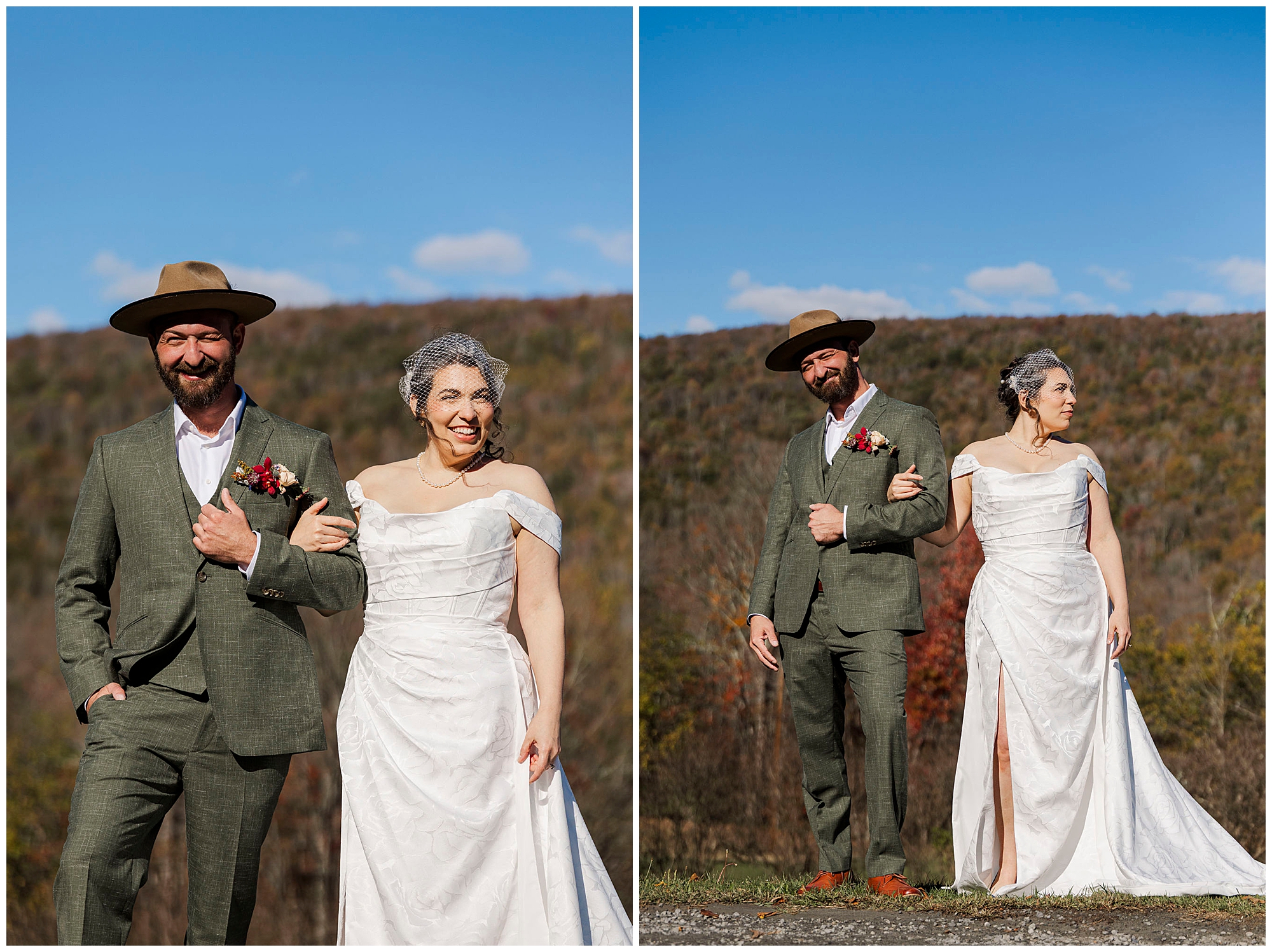 Colorful Urban Cowboy Lodge wedding