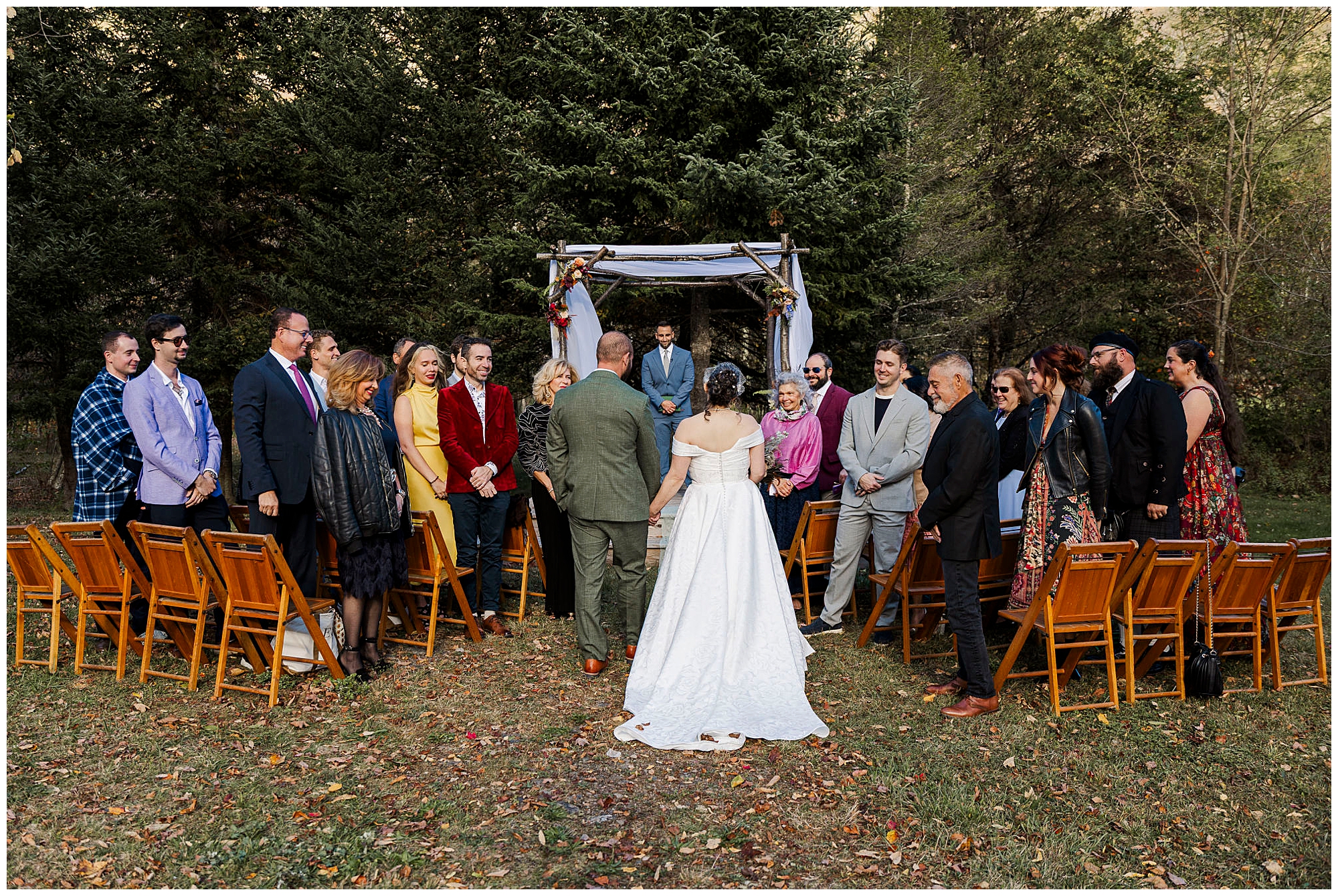 Lively Urban Cowboy Lodge wedding