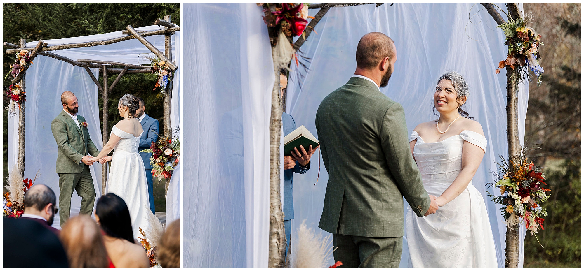 Natural Urban Cowboy Lodge wedding