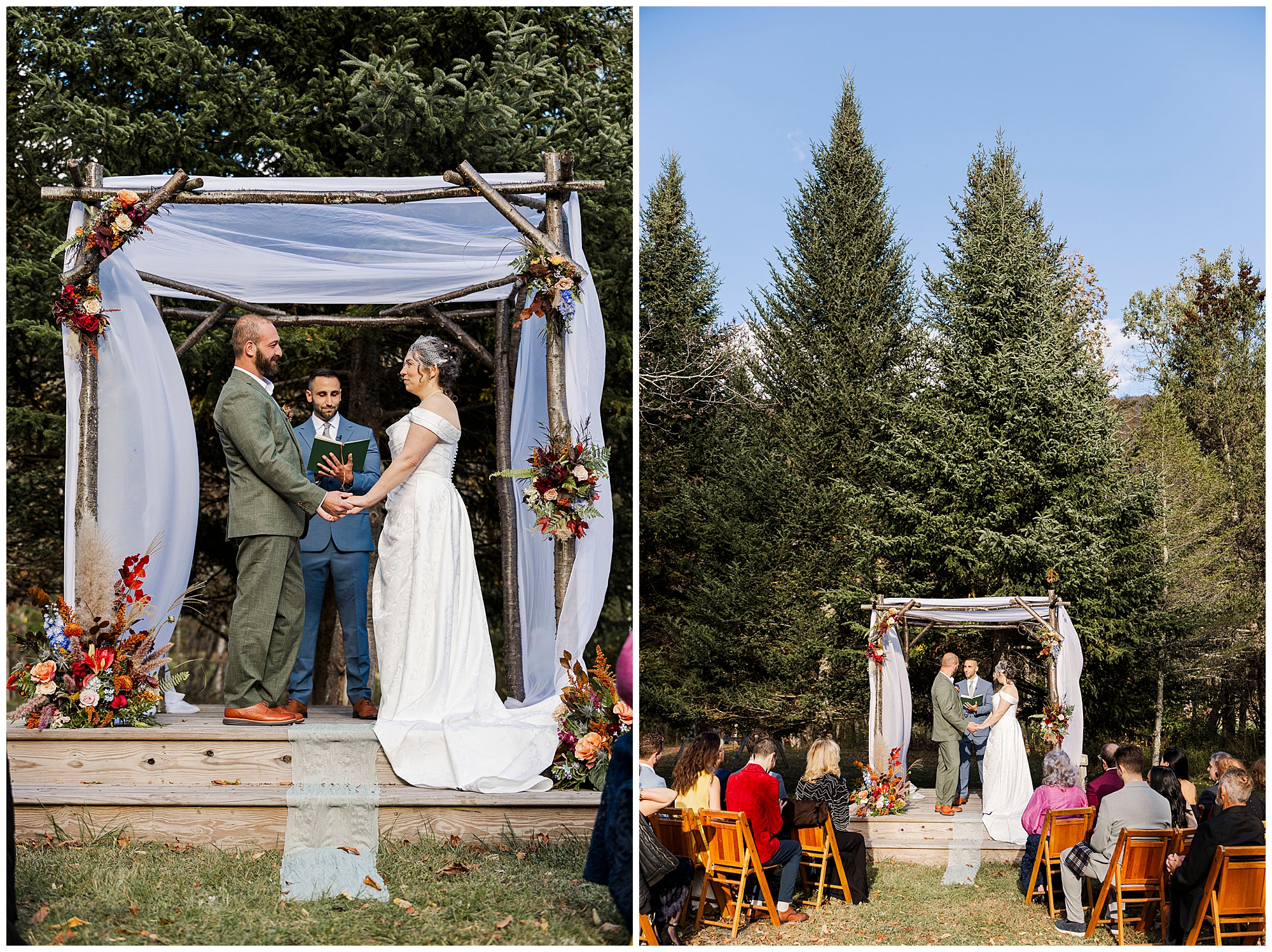 Classic Urban Cowboy Lodge wedding