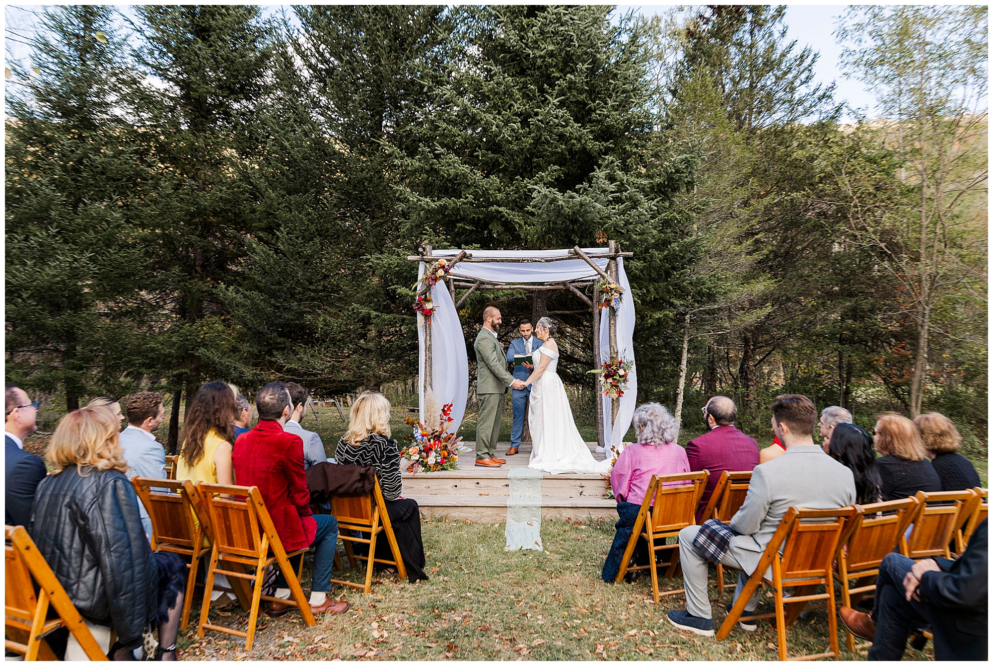 Sentimental Urban Cowboy Lodge wedding