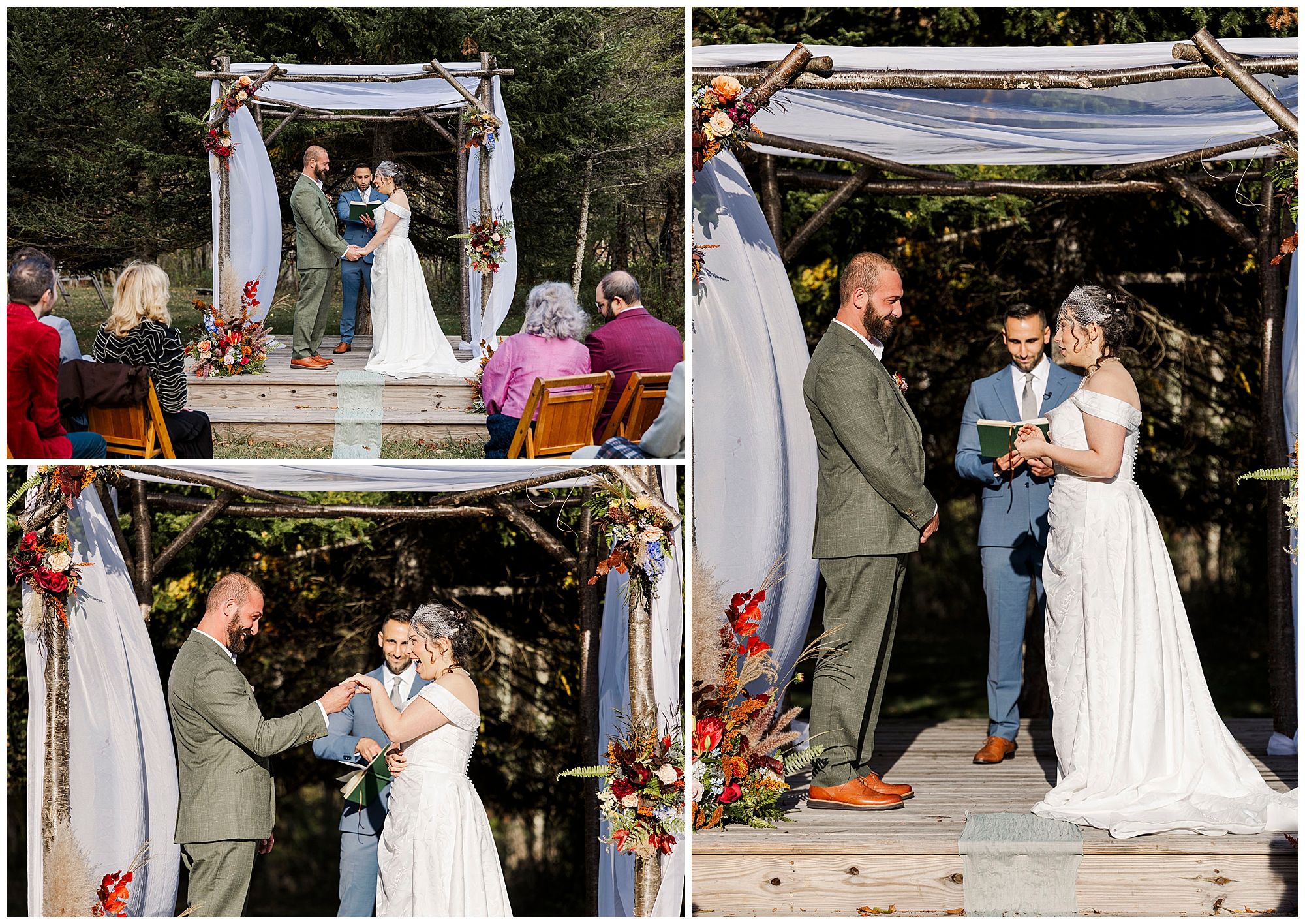 Elegant Urban Cowboy Lodge wedding