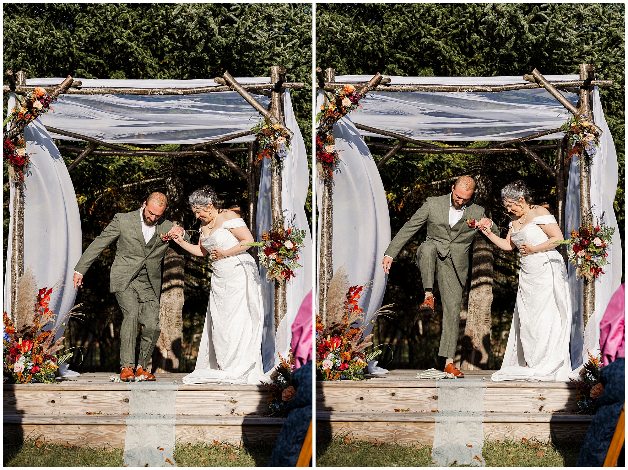 Lovely Urban Cowboy Lodge wedding