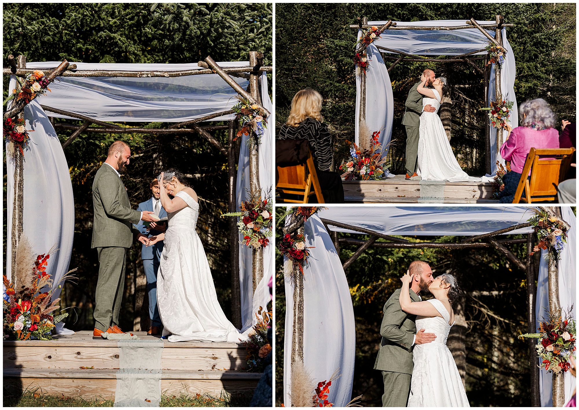 Sweet Urban Cowboy Lodge wedding]