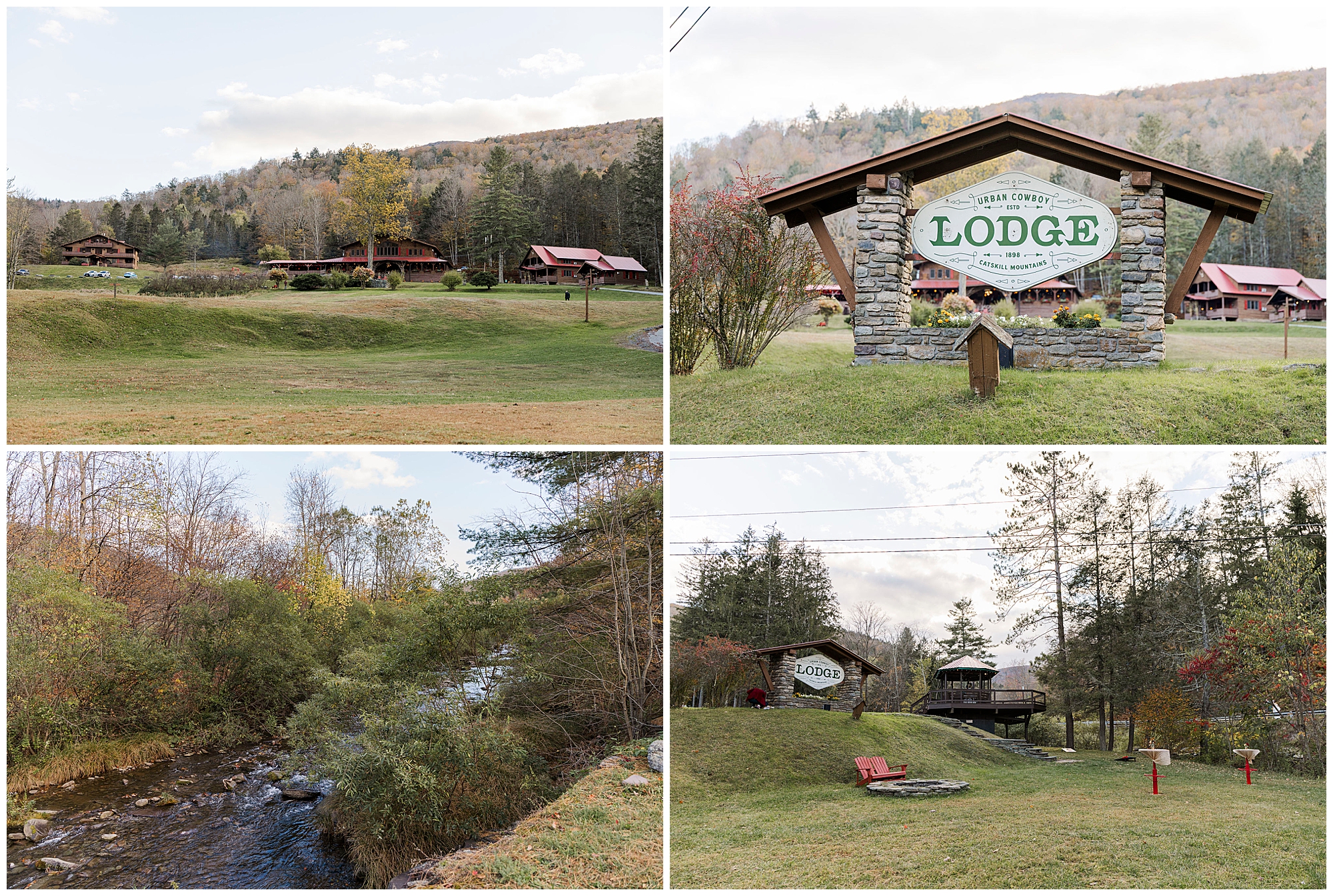 Dazzling Urban Cowboy Lodge wedding