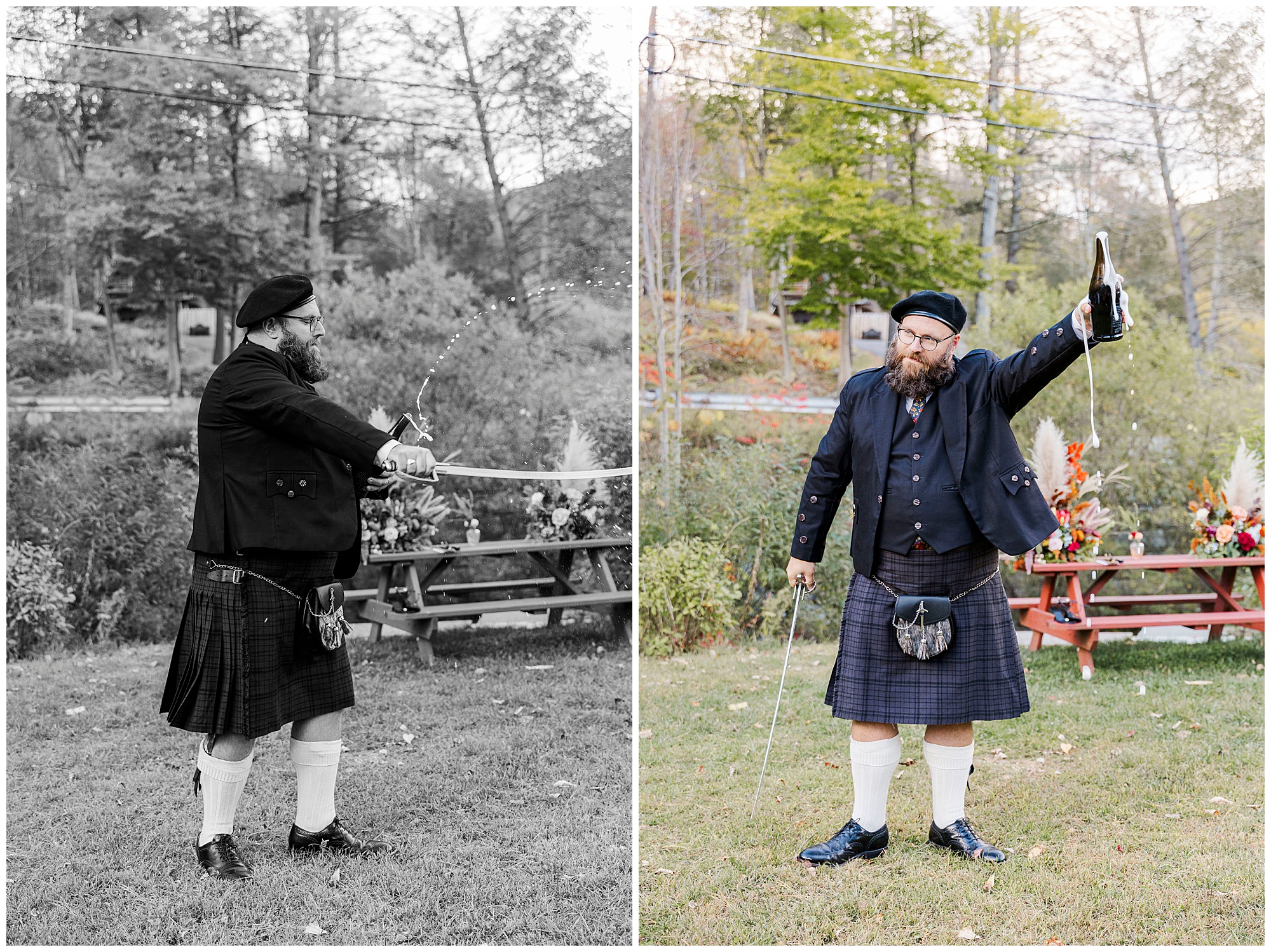 Radiant Urban Cowboy Lodge wedding