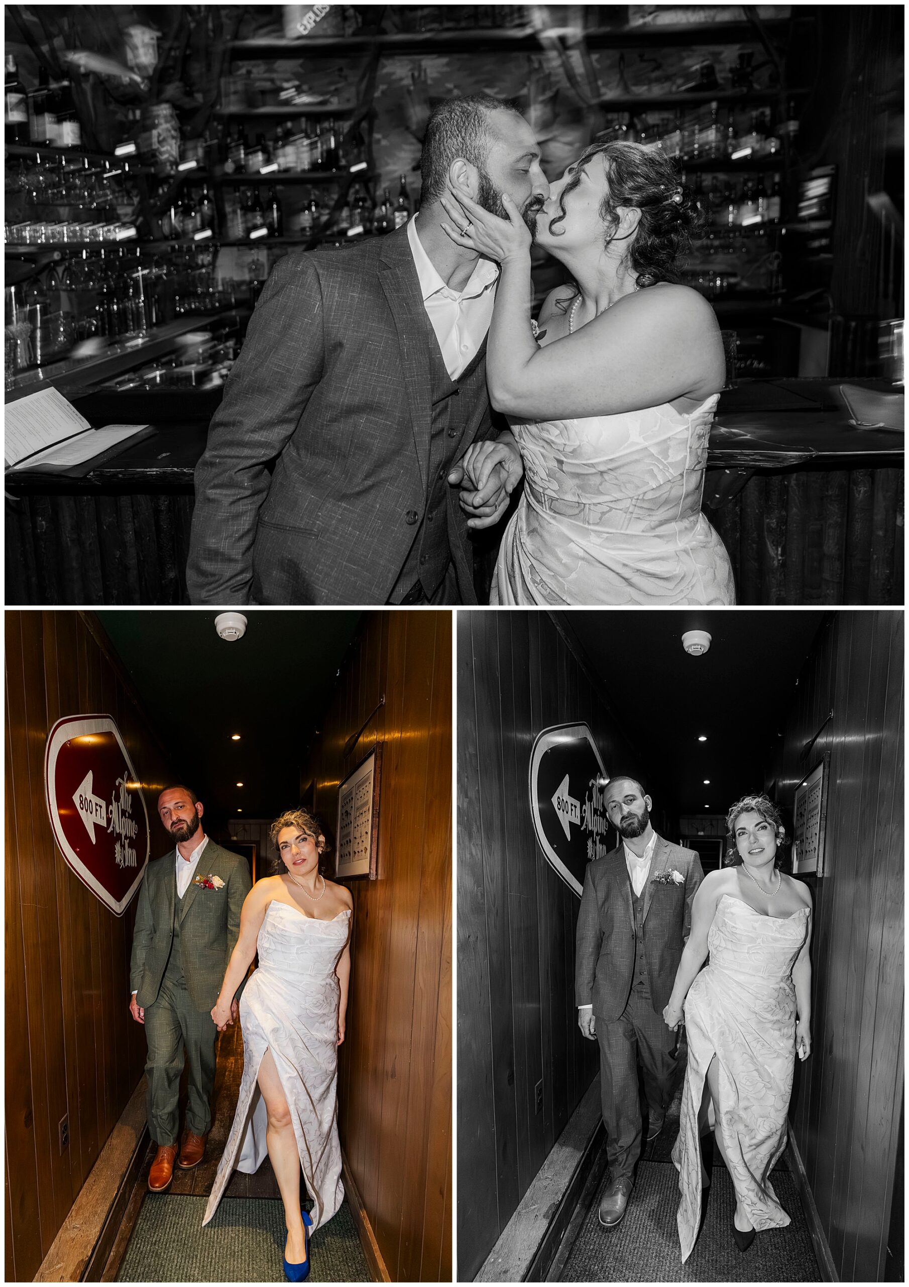 Charming Urban Cowboy Lodge wedding