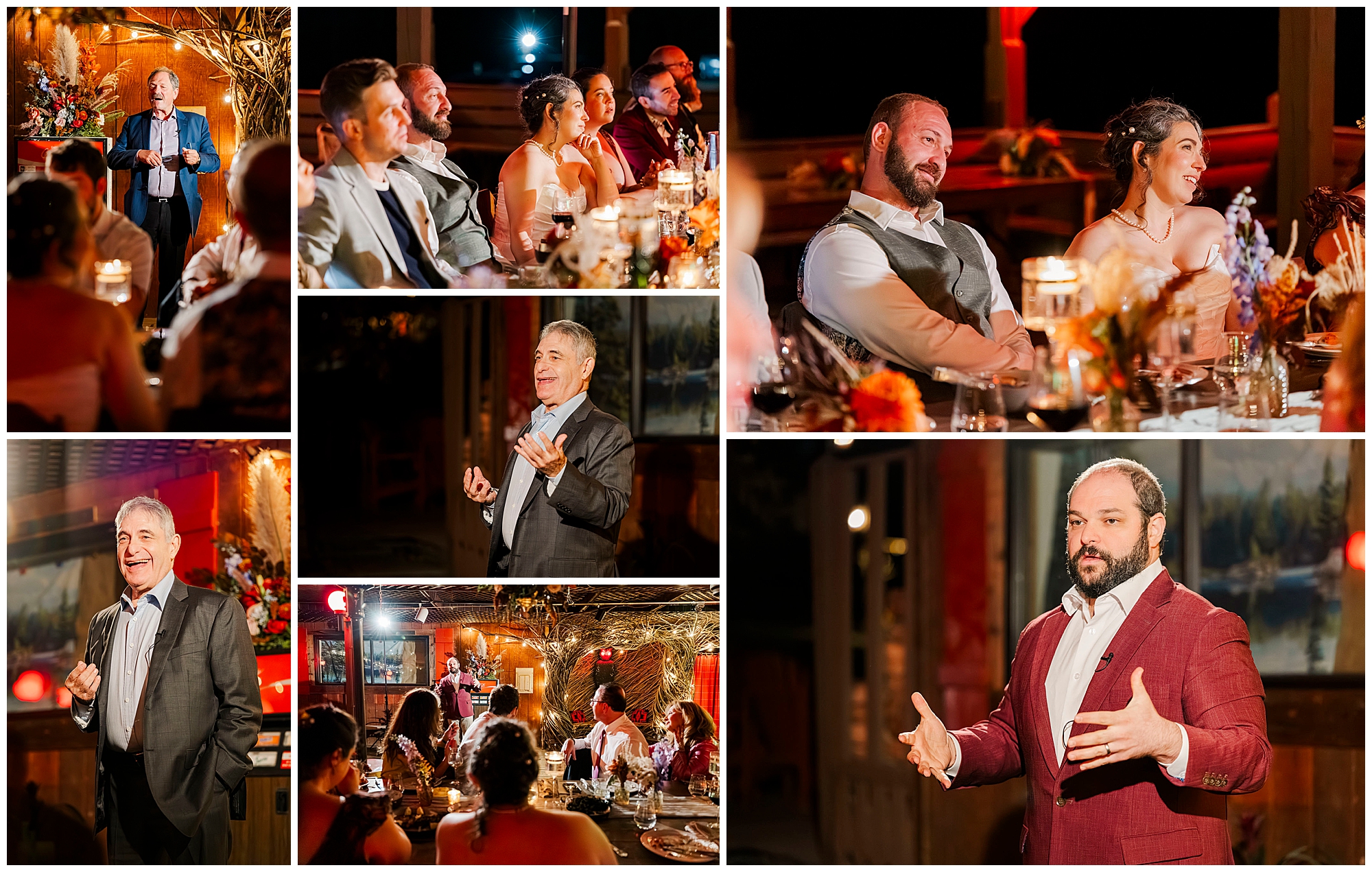 Flawless Urban Cowboy Lodge wedding