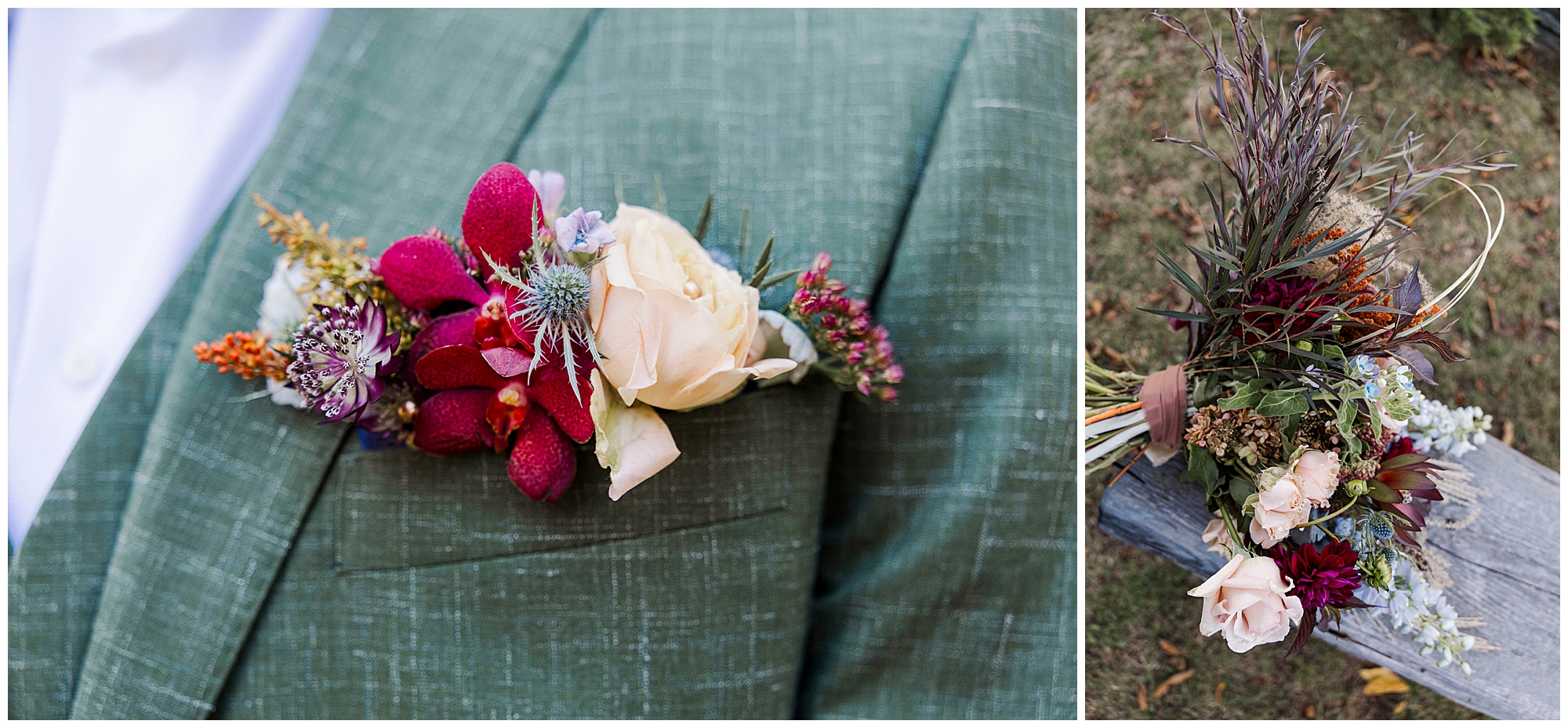 Lush Urban Cowboy Lodge wedding