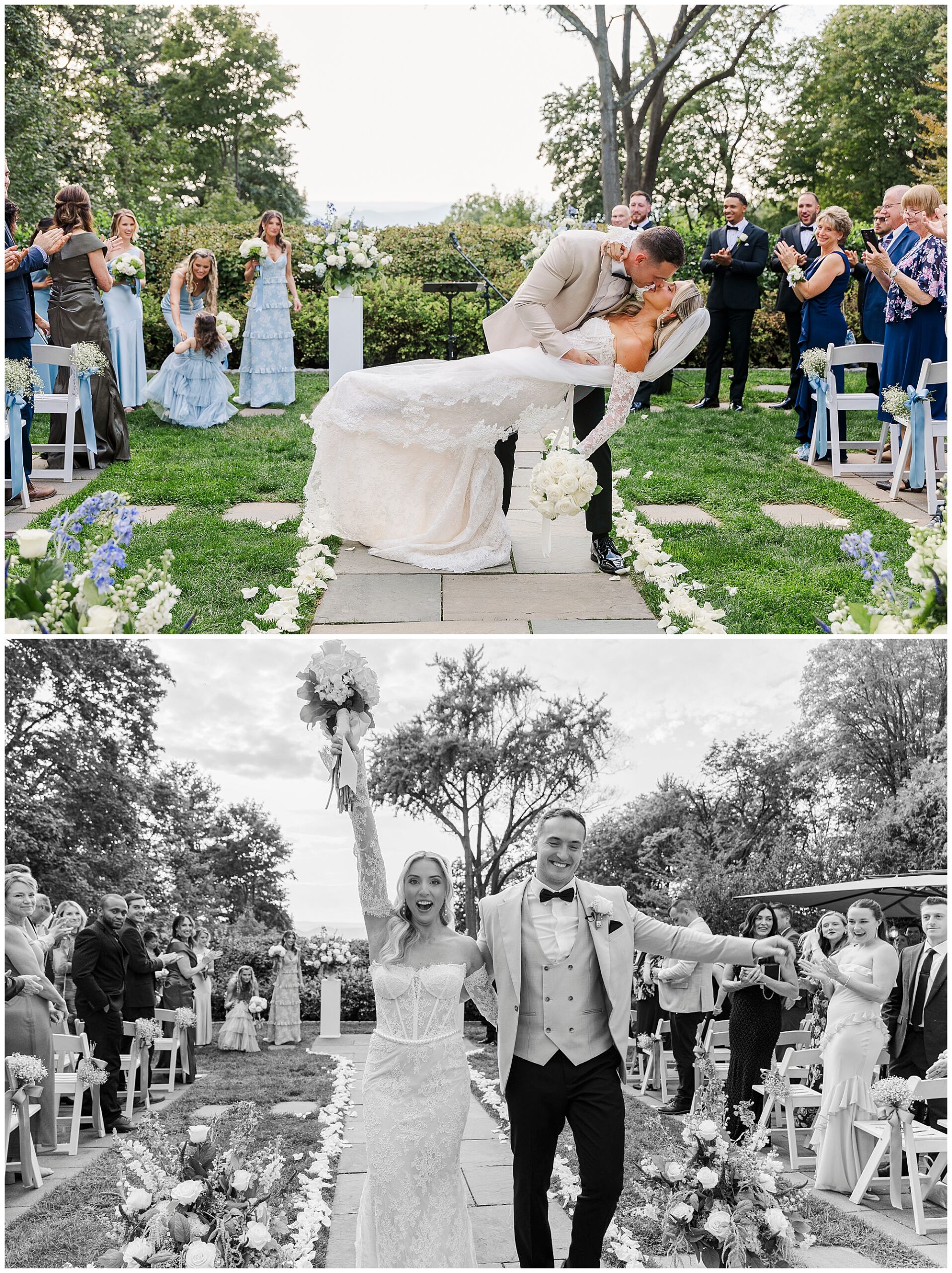 Lively Westchester wedding at the Briarcliff Manor