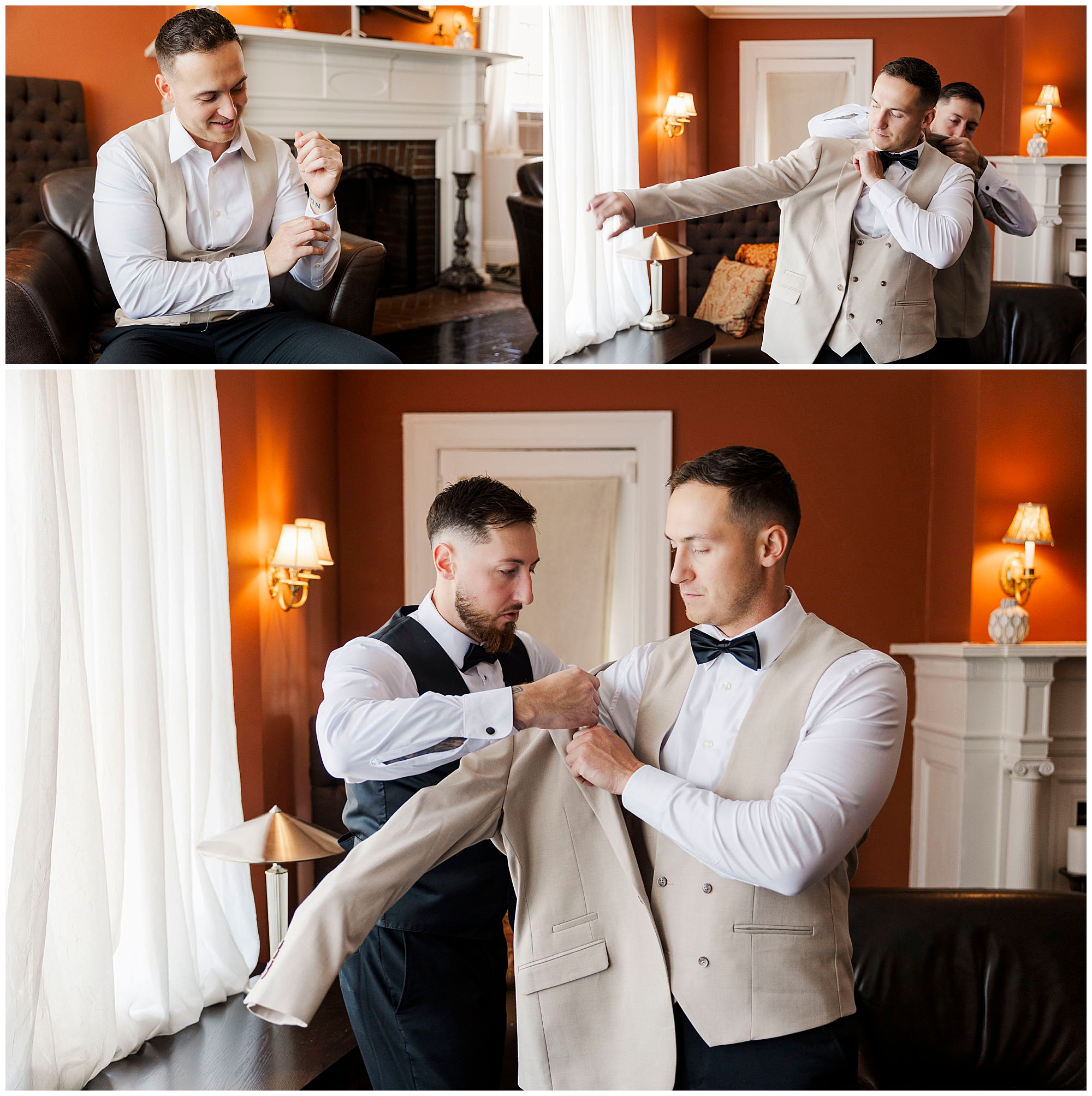 Playful Briarcliff Manor wedding in Westchester