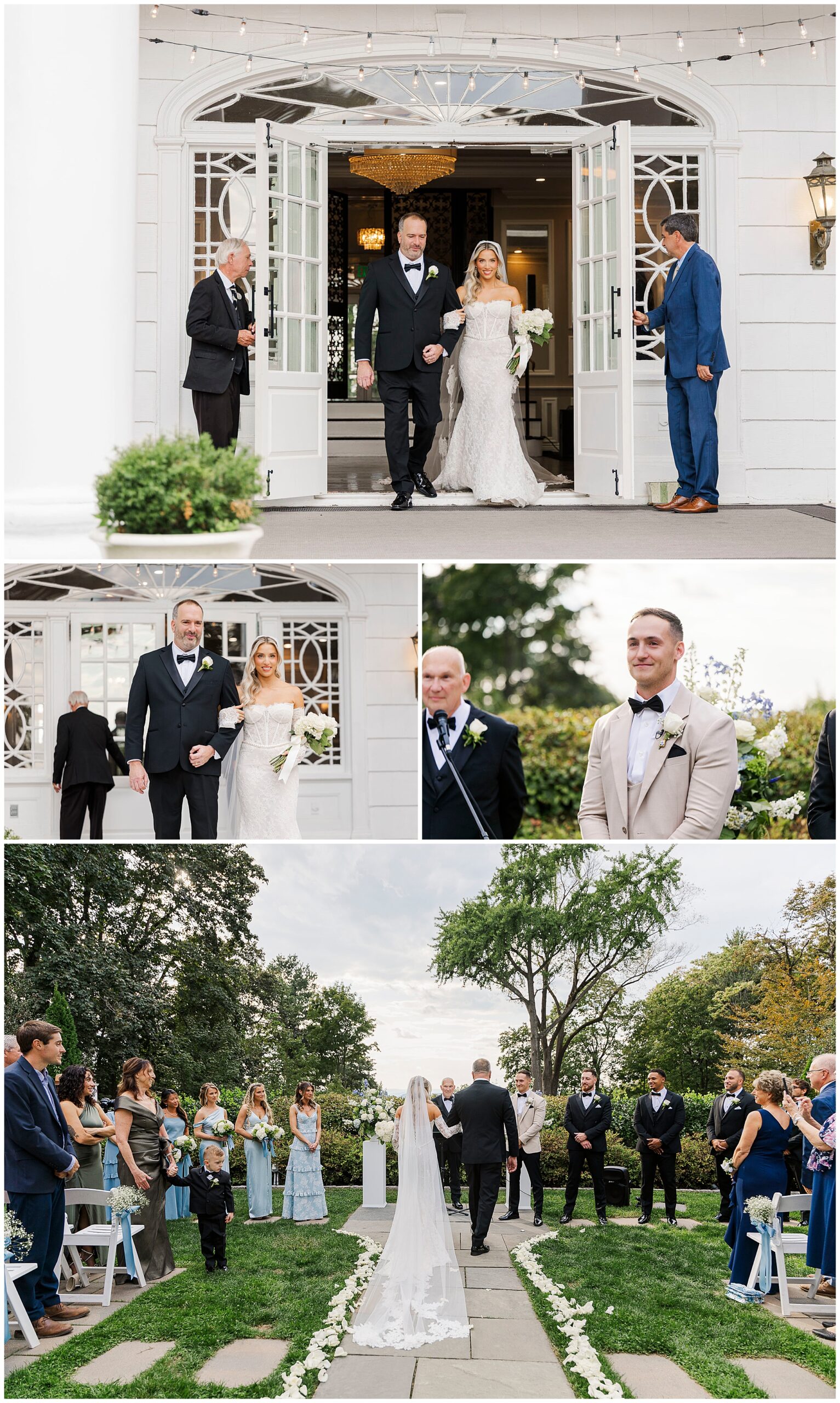 Chic Briarcliff Manor wedding in Westchester