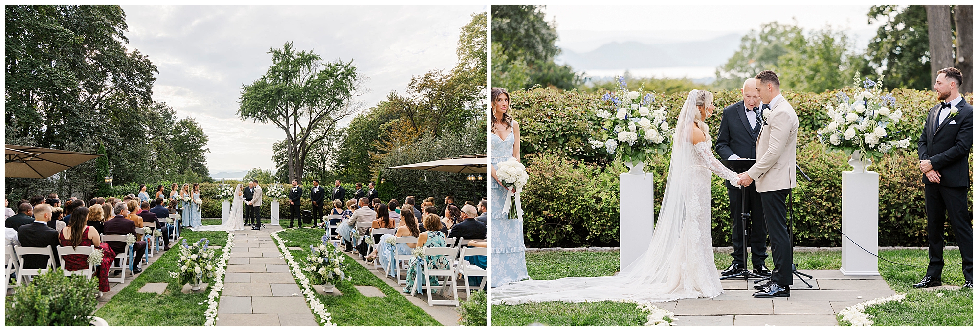 Relaxed Briarcliff Manor wedding in Westchester