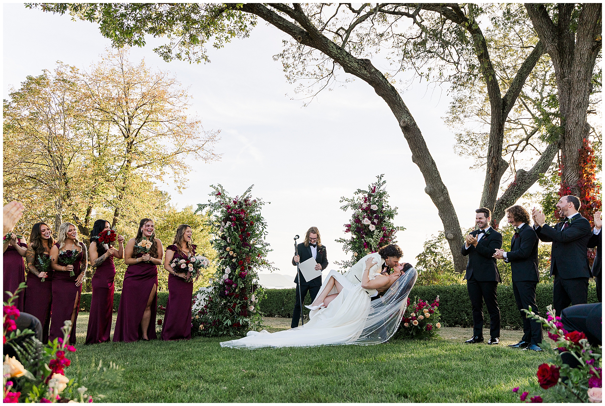 Iconic Boscobel House & Gardens wedding