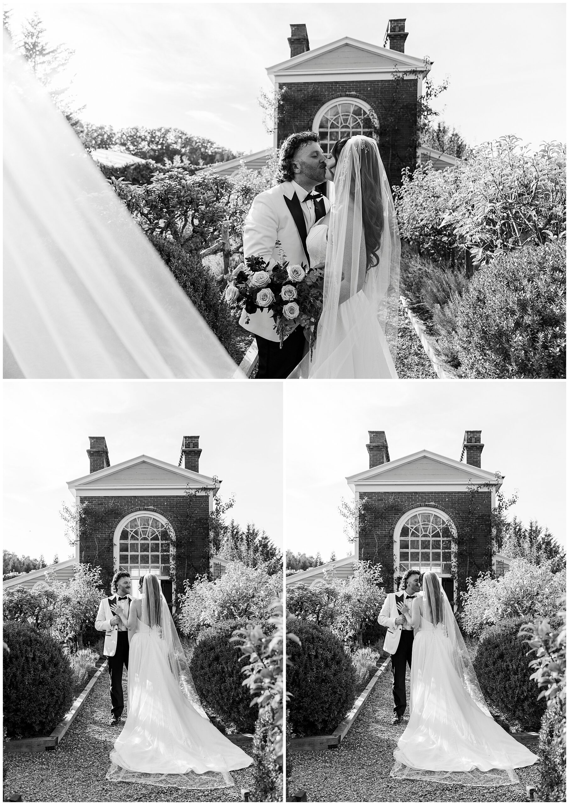 Fun Boscobel House & Gardens wedding