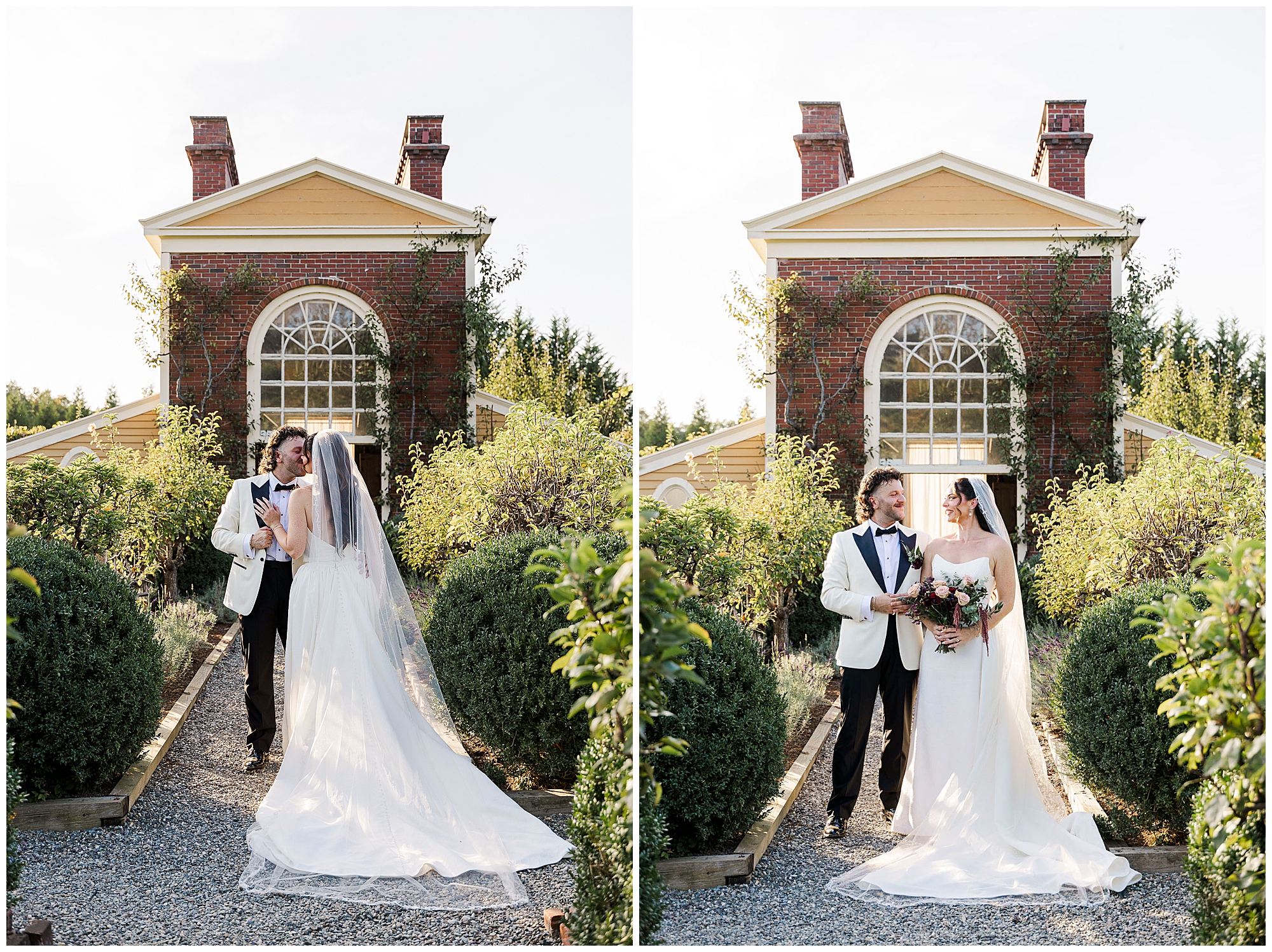 Candid Boscobel House & Gardens wedding