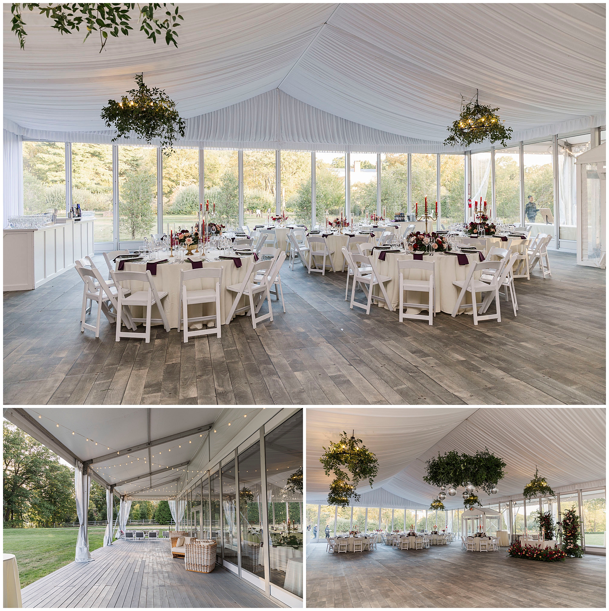 Lively Boscobel House & Gardens wedding