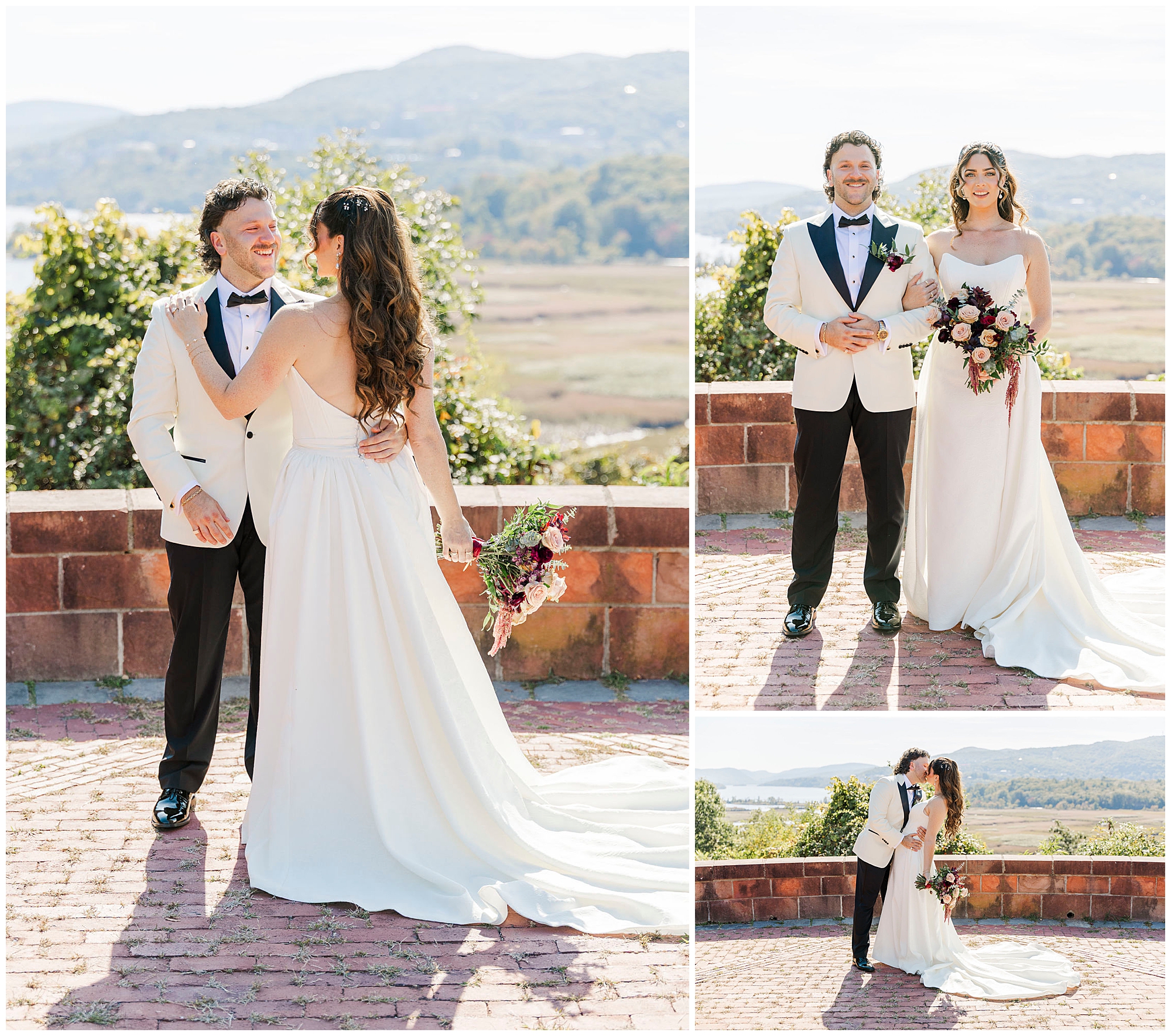 Gorgeous fall wedding at Boscobel House & Gardens