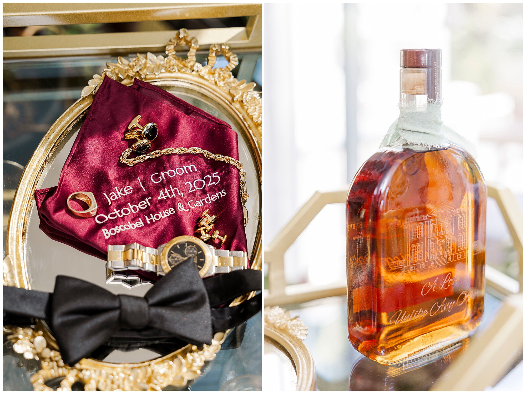 Lush fall wedding at Boscobel House & Gardens
