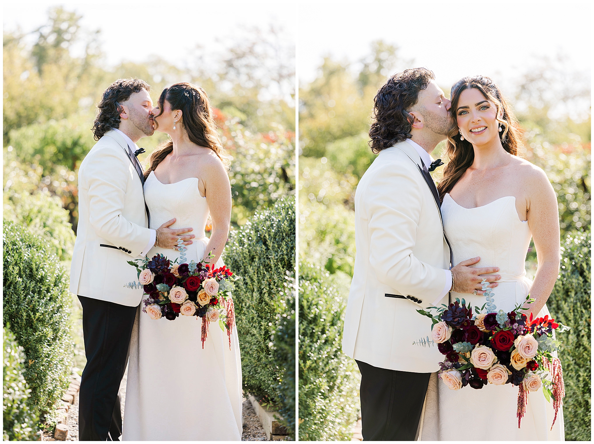 Laidback Boscobel House & Gardens wedding