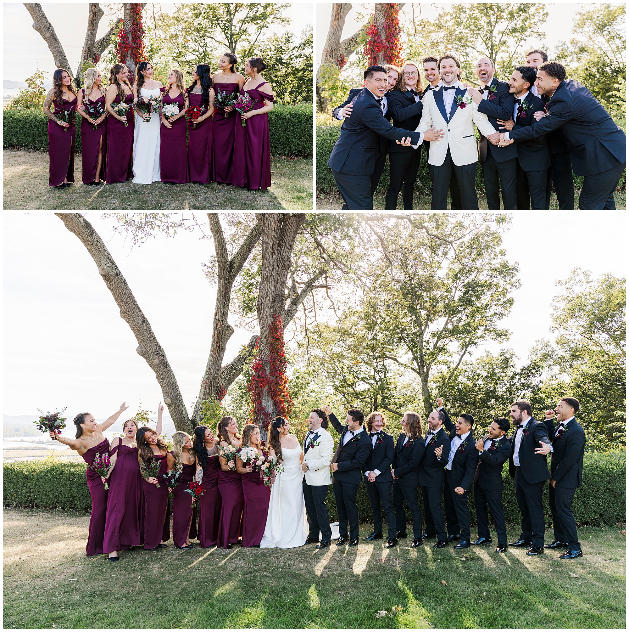 Lush Boscobel House & Gardens wedding