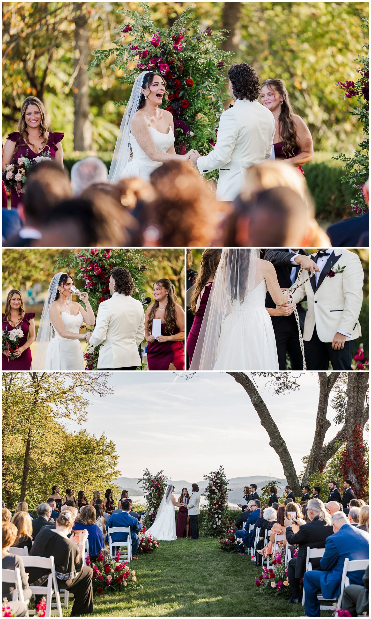 Splendid Boscobel House & Gardens wedding