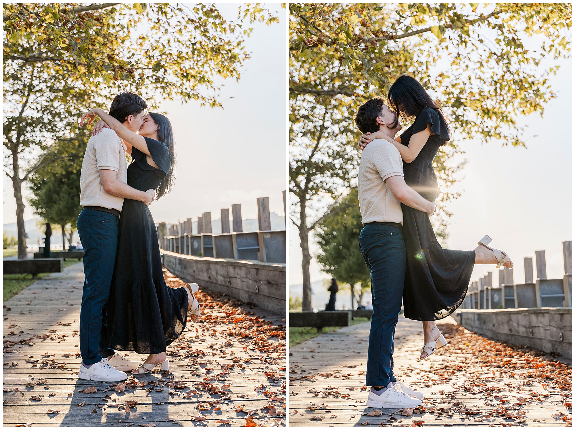 Charming Beacon proposal at Long Dock Park