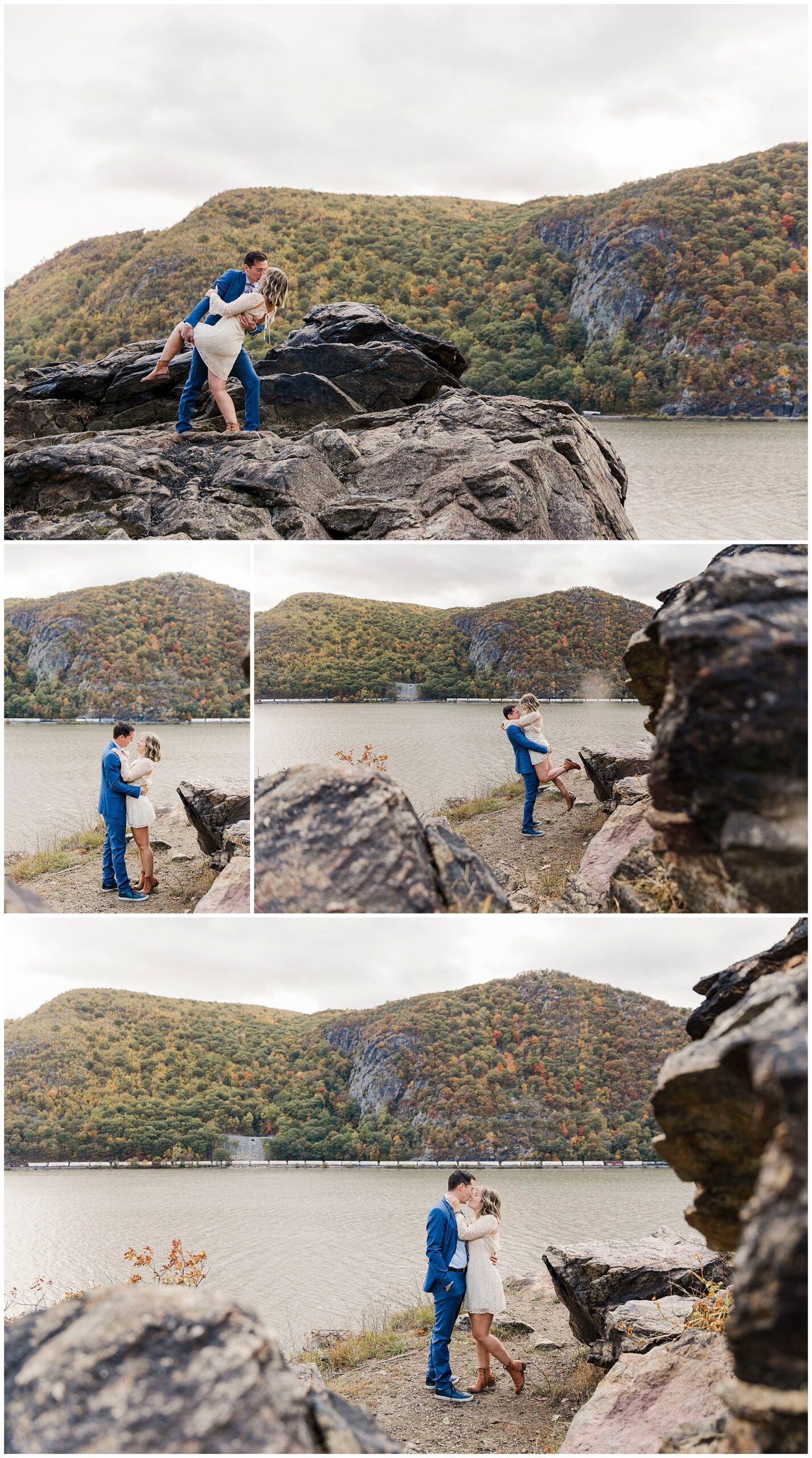 fabulous cold spring engagement session