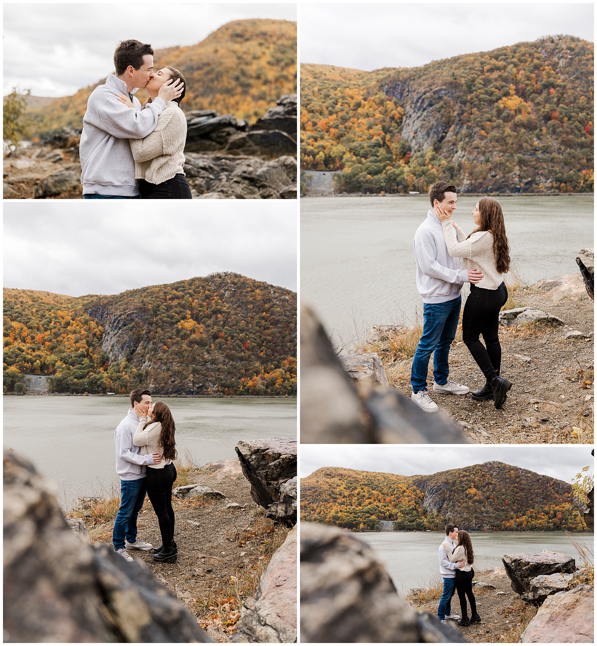 Heartfelt Cold Spring surprise proposal