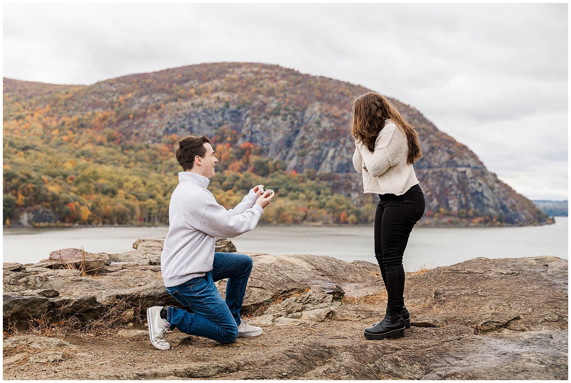 Enchanting Cold Spring surprise proposal