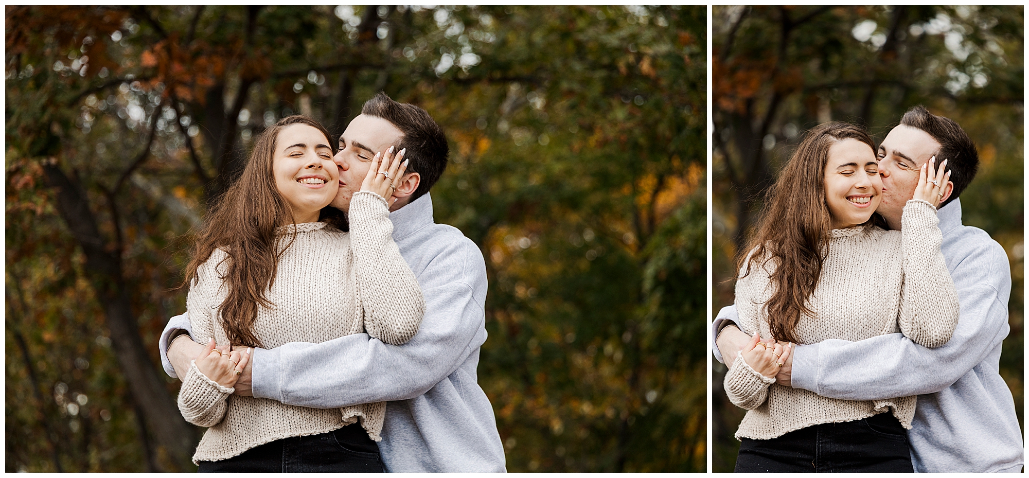 Gorgeous Cold Spring surprise proposal