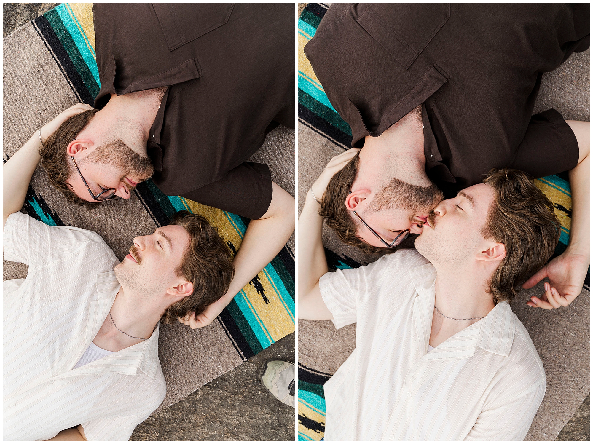 rustic beacon engagement session in the fall