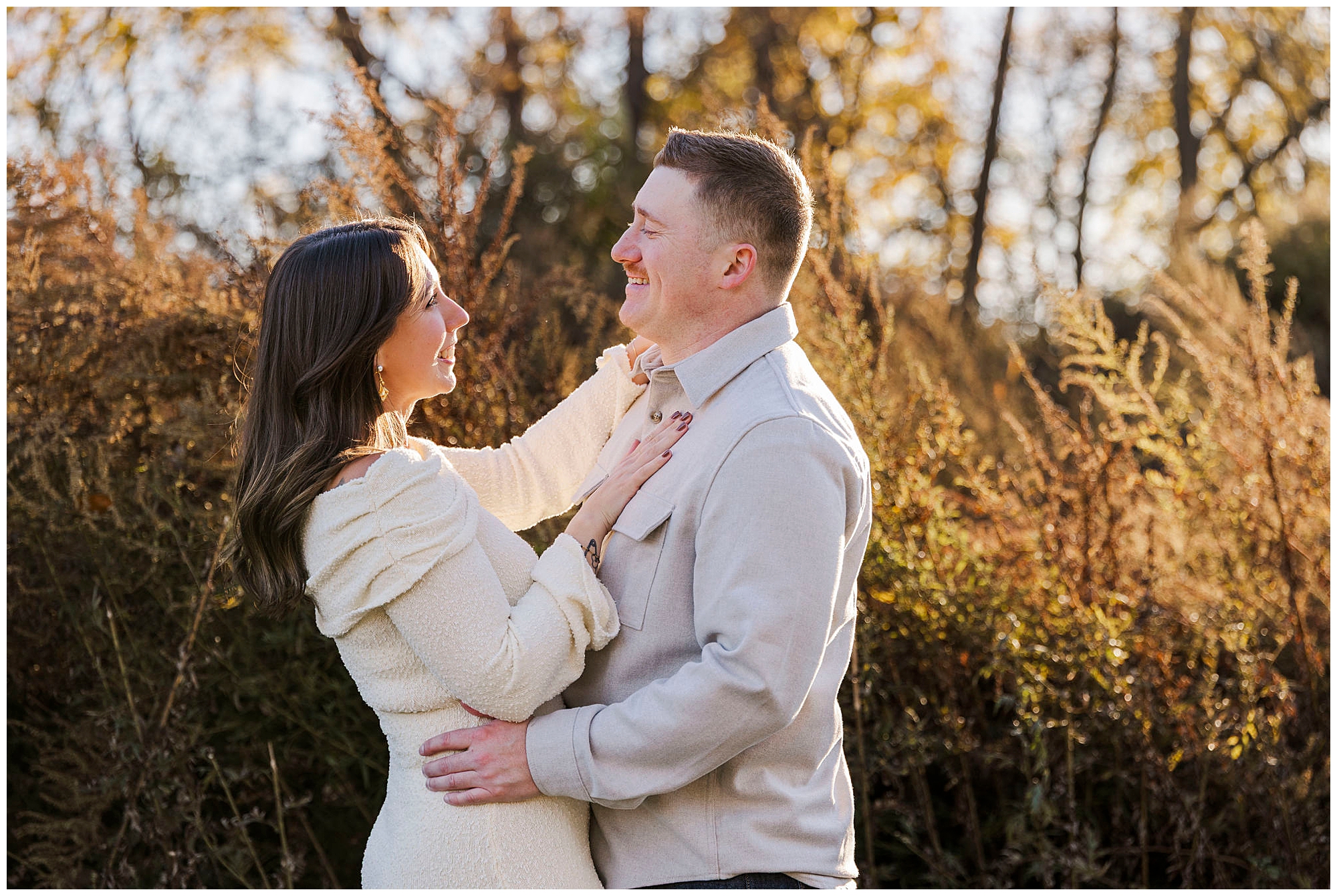 dreamy Long Dock Park engagement session