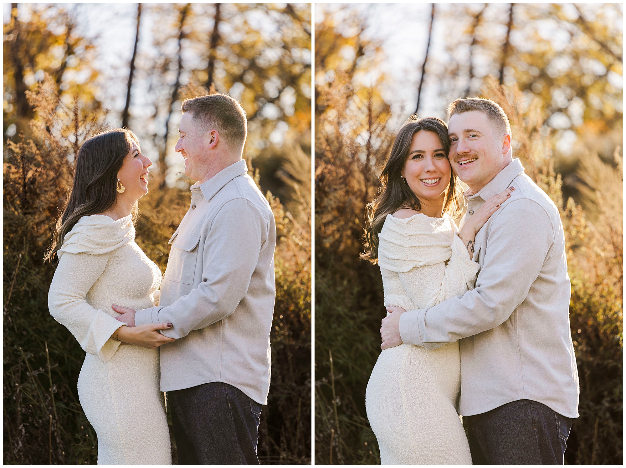 scenic Long Dock Park engagement session