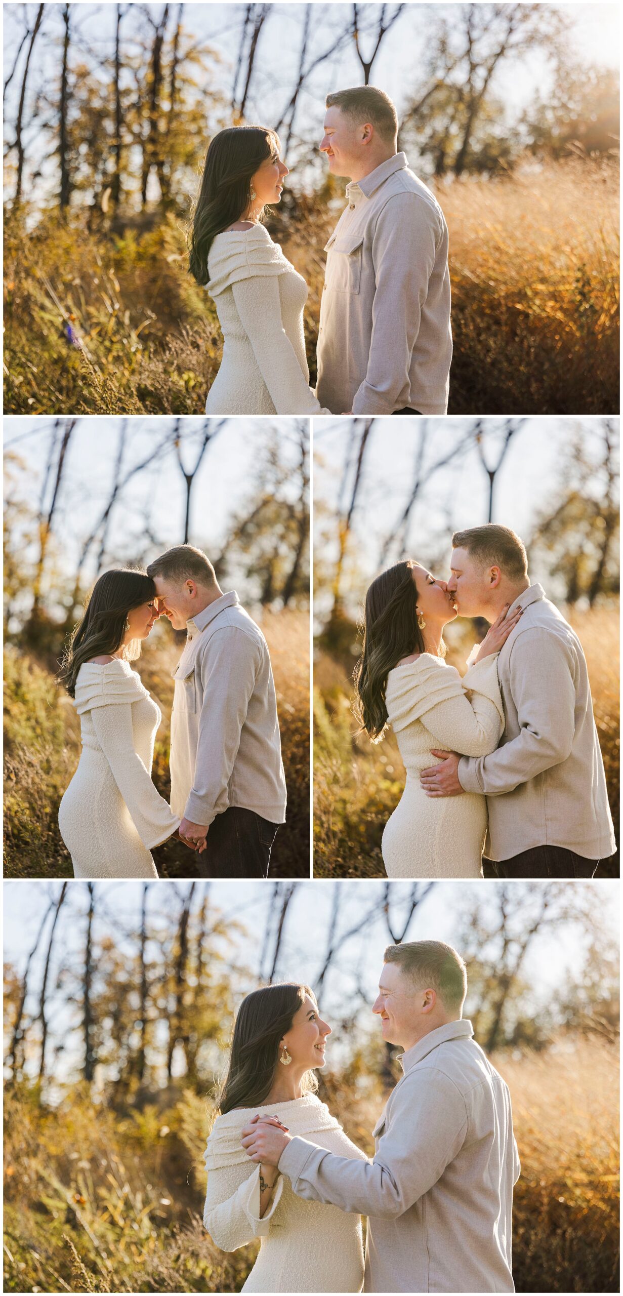 stunning Long Dock Park engagement session